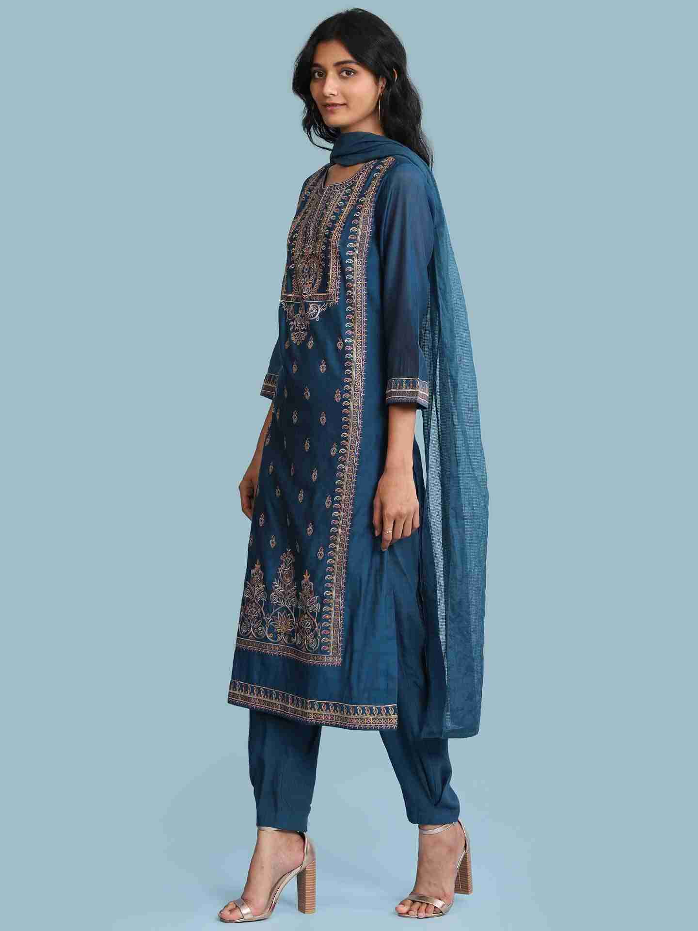 Dark Blue Meharban Suit Set