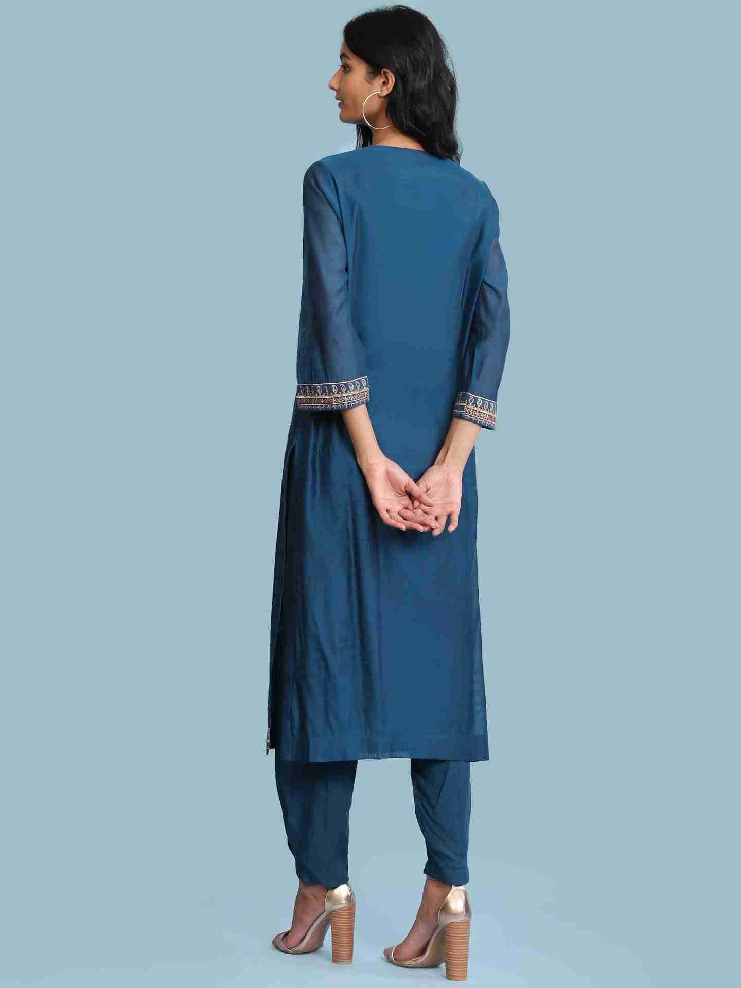 Dark Blue Meharban Suit Set