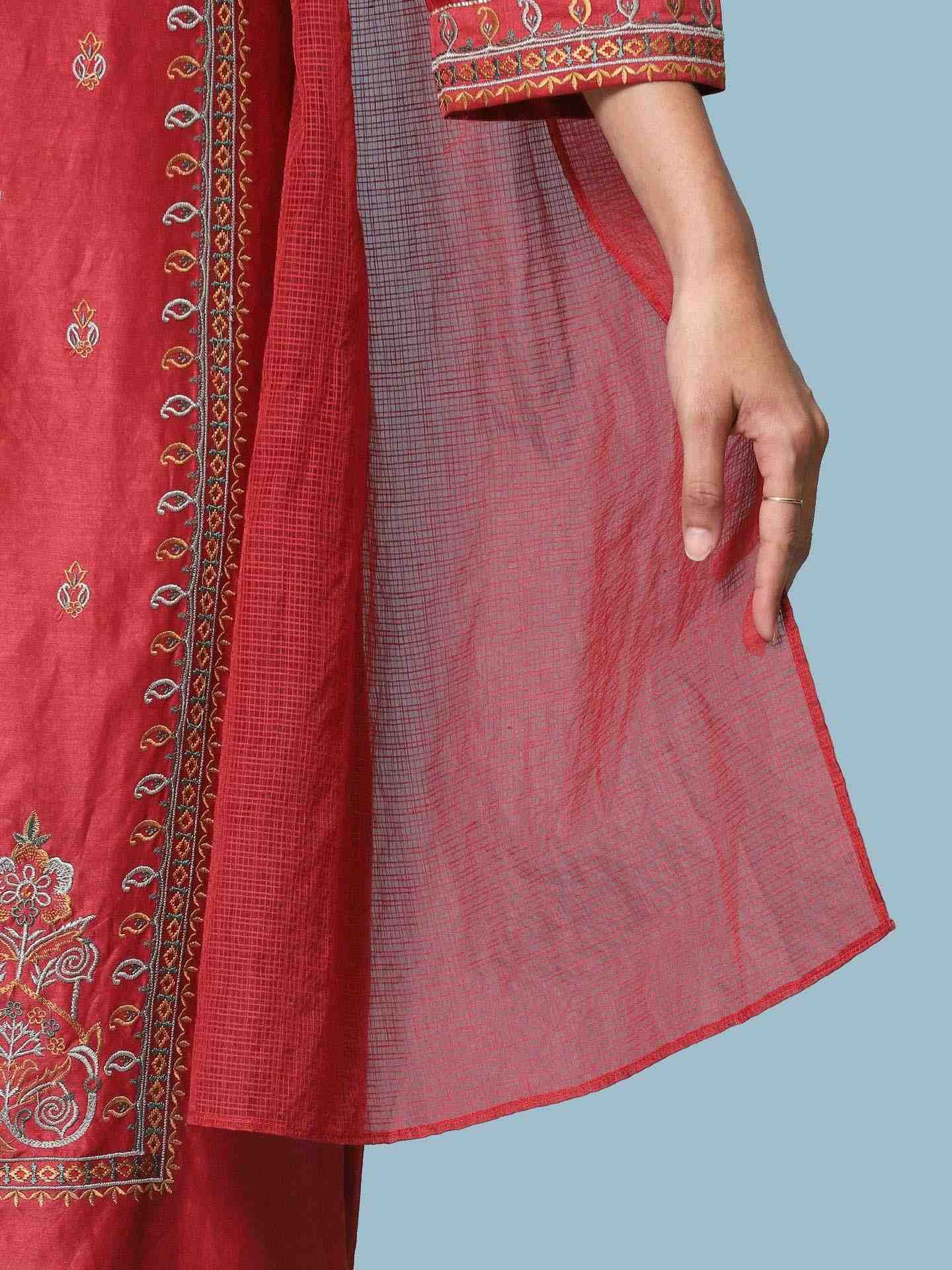 Red Meharban Suit Set