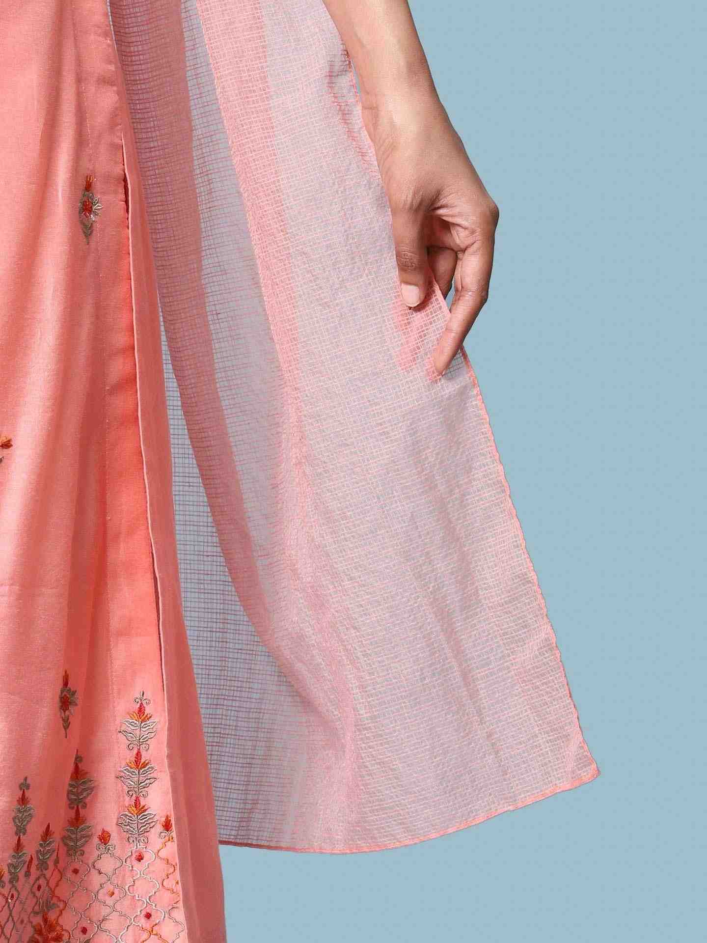 Peach Moah Suit Set