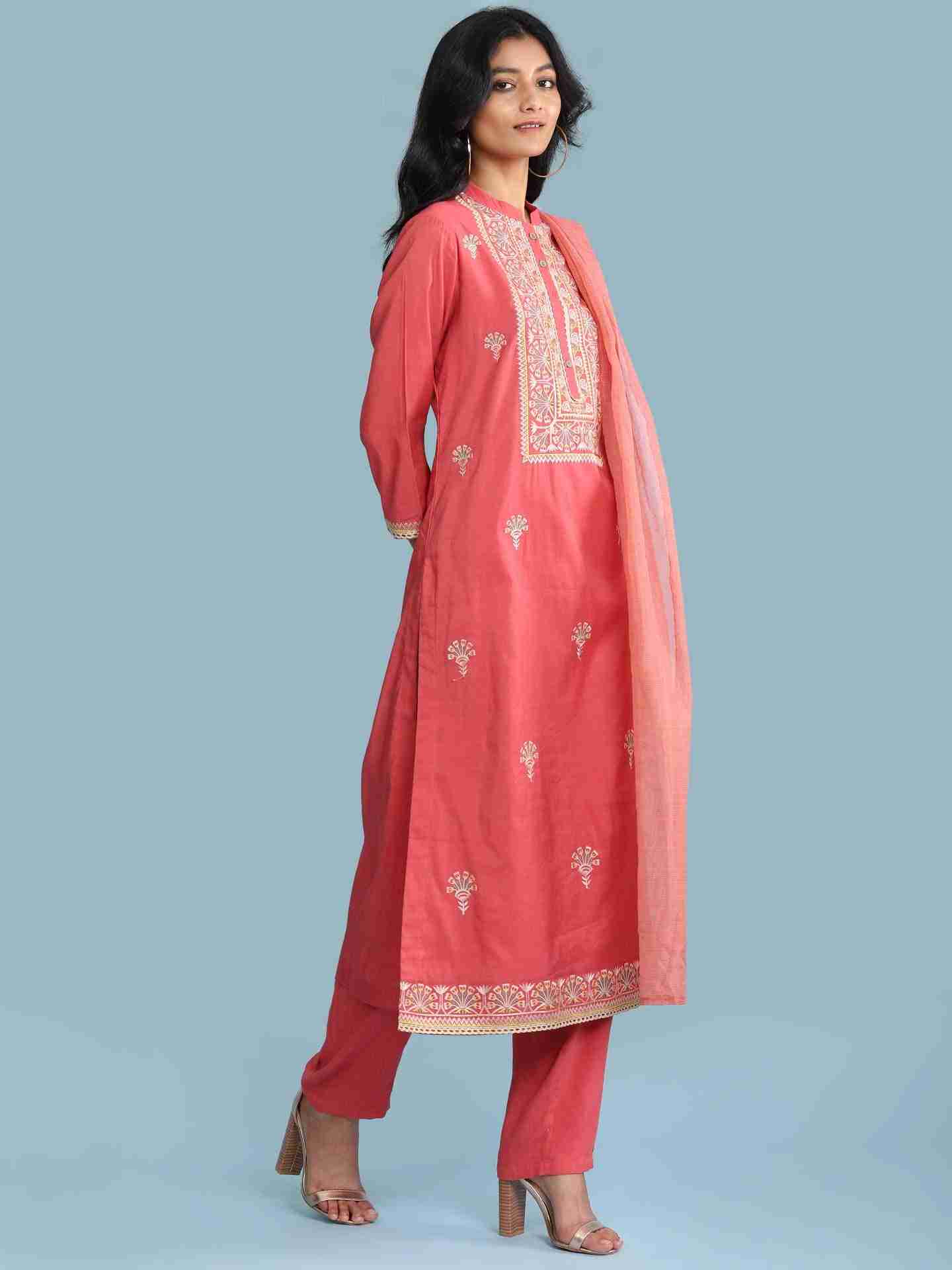Pink Shyra Suit Set