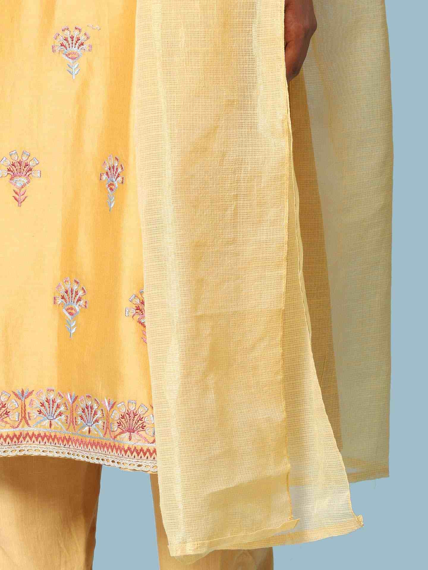 Yellow Shyra Suit Set