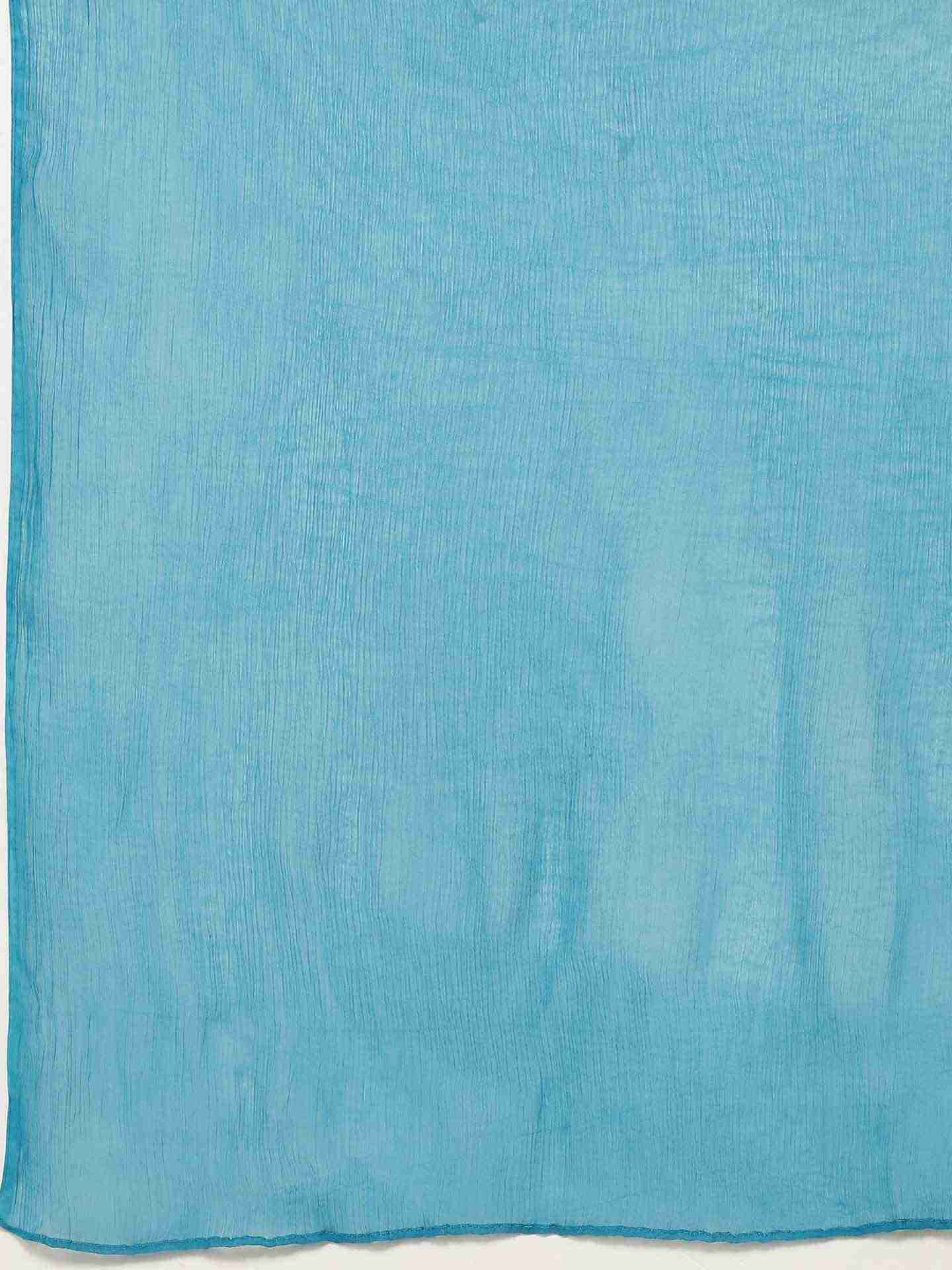 Blue Aayat Anarkali Suit