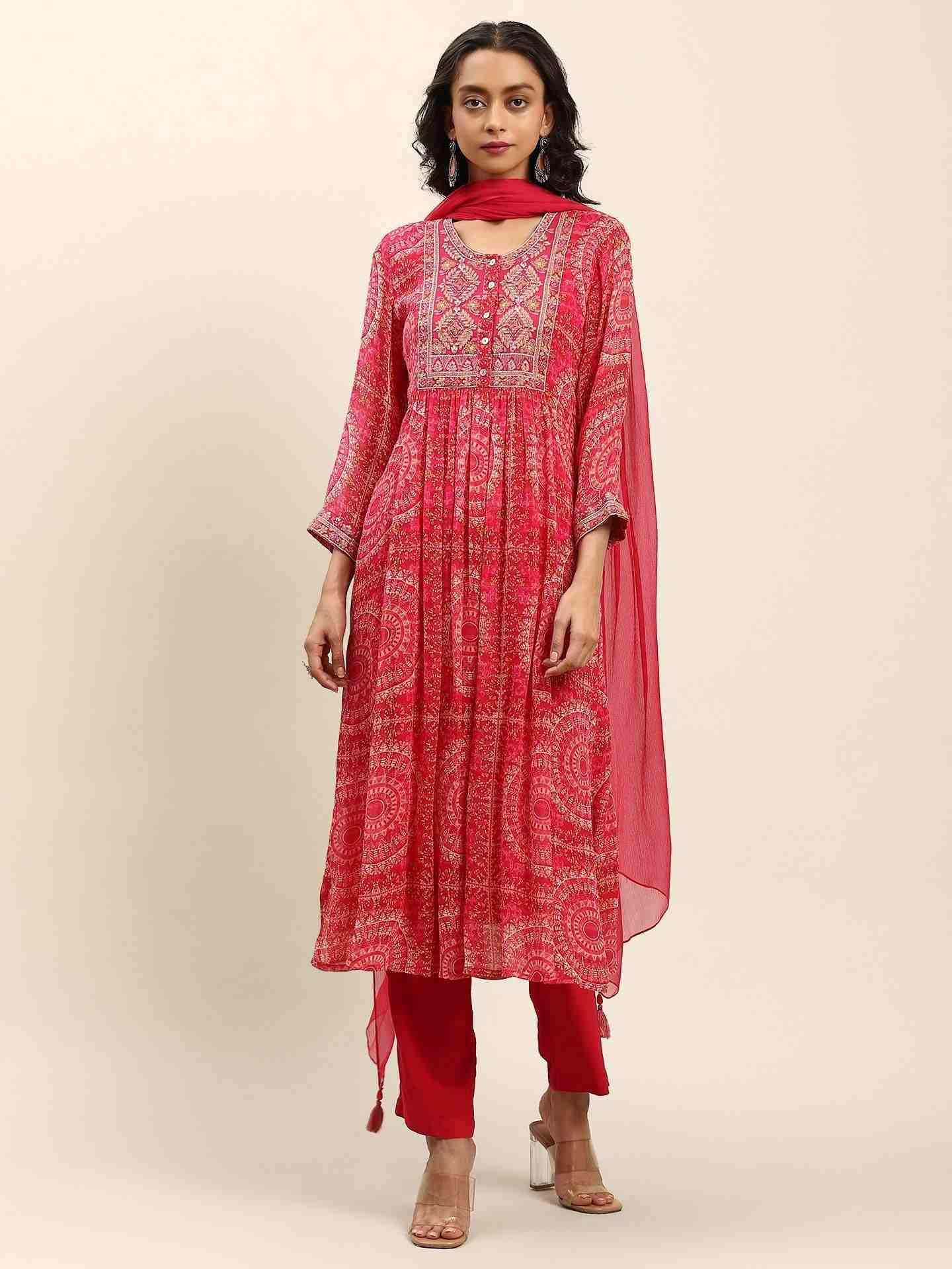 Pink Alena Suit Set