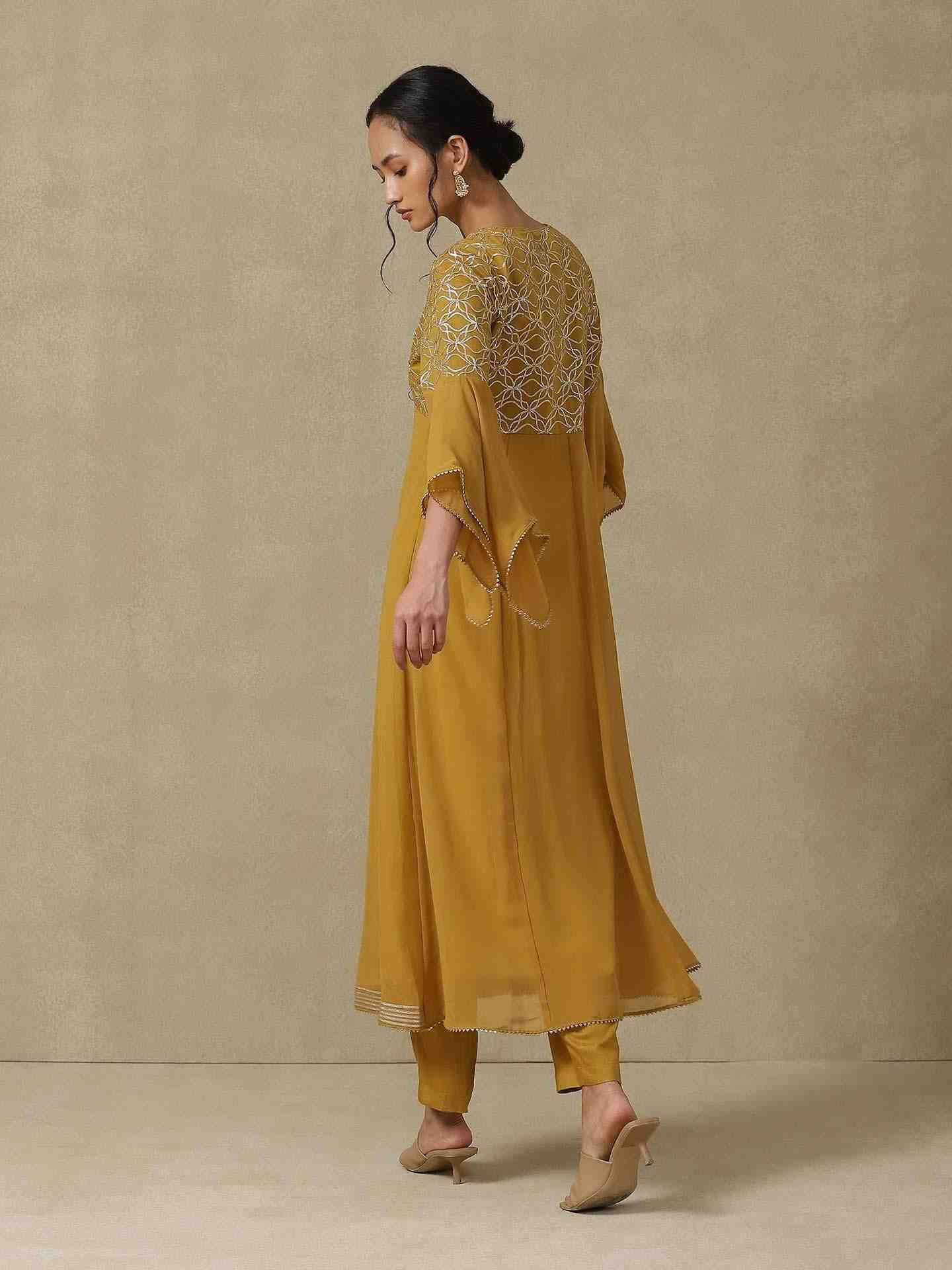 Mustard Aagaz Suit Set