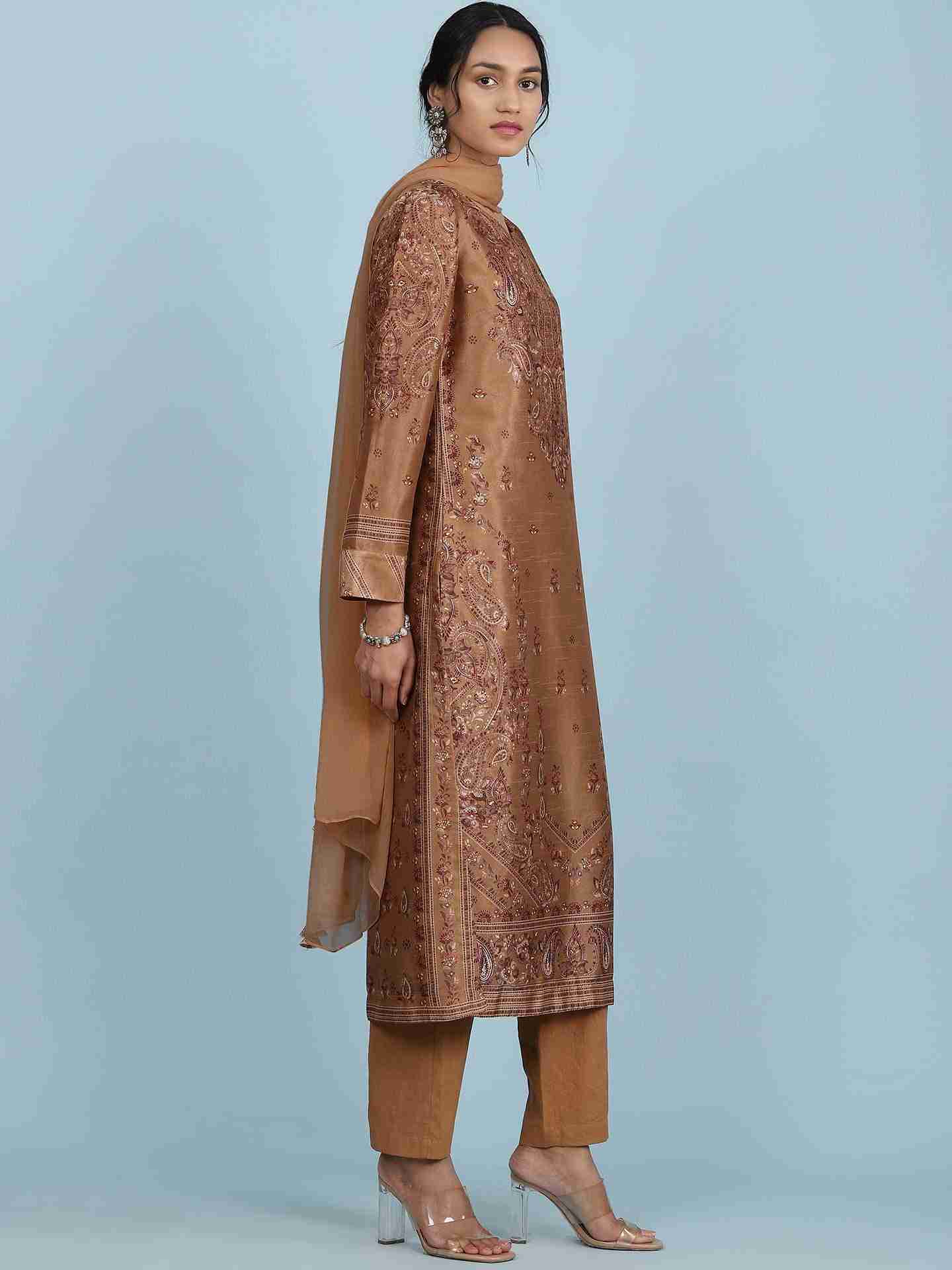 Brown Shagun Suit Set