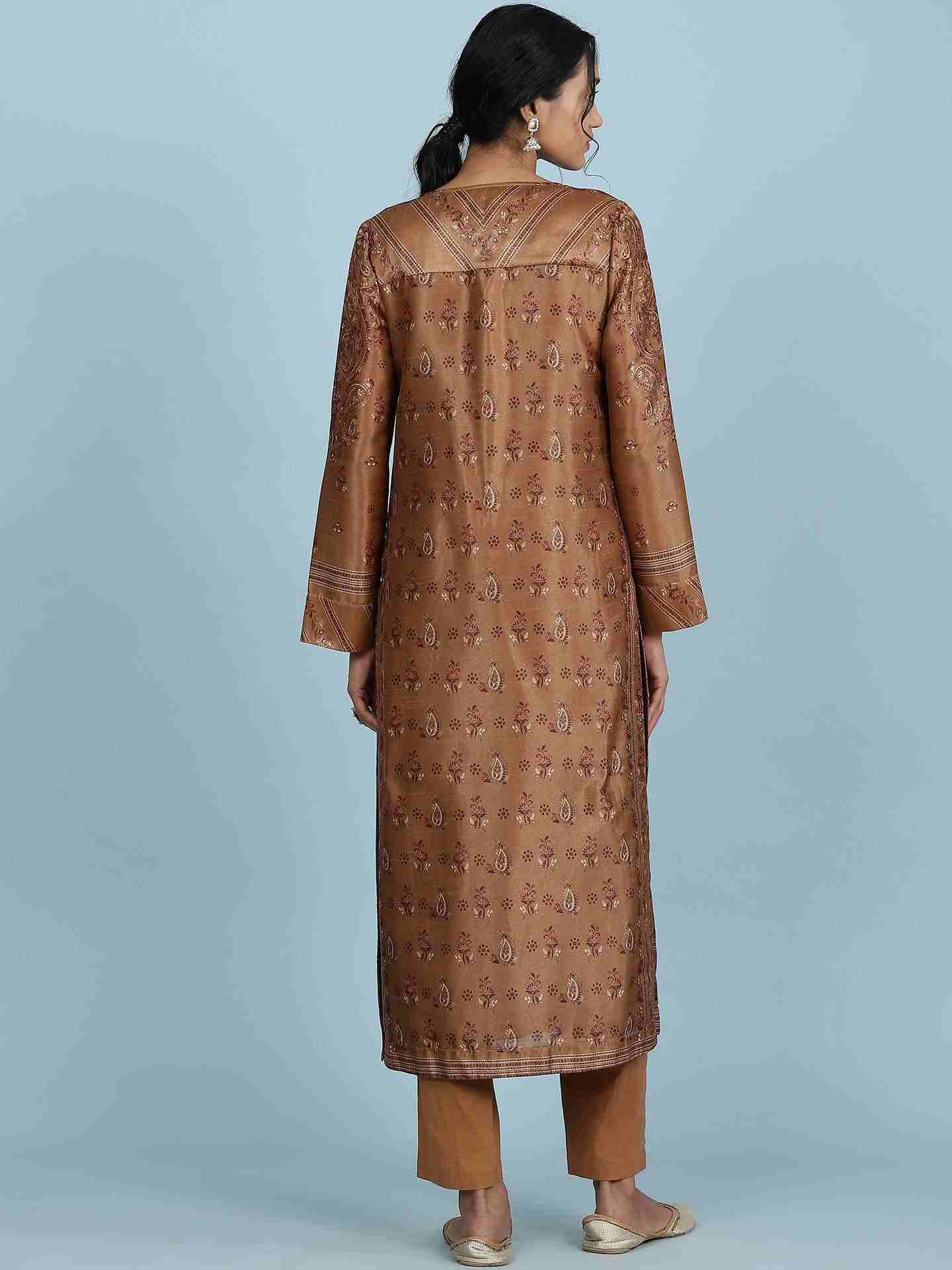 Brown Shagun Suit Set
