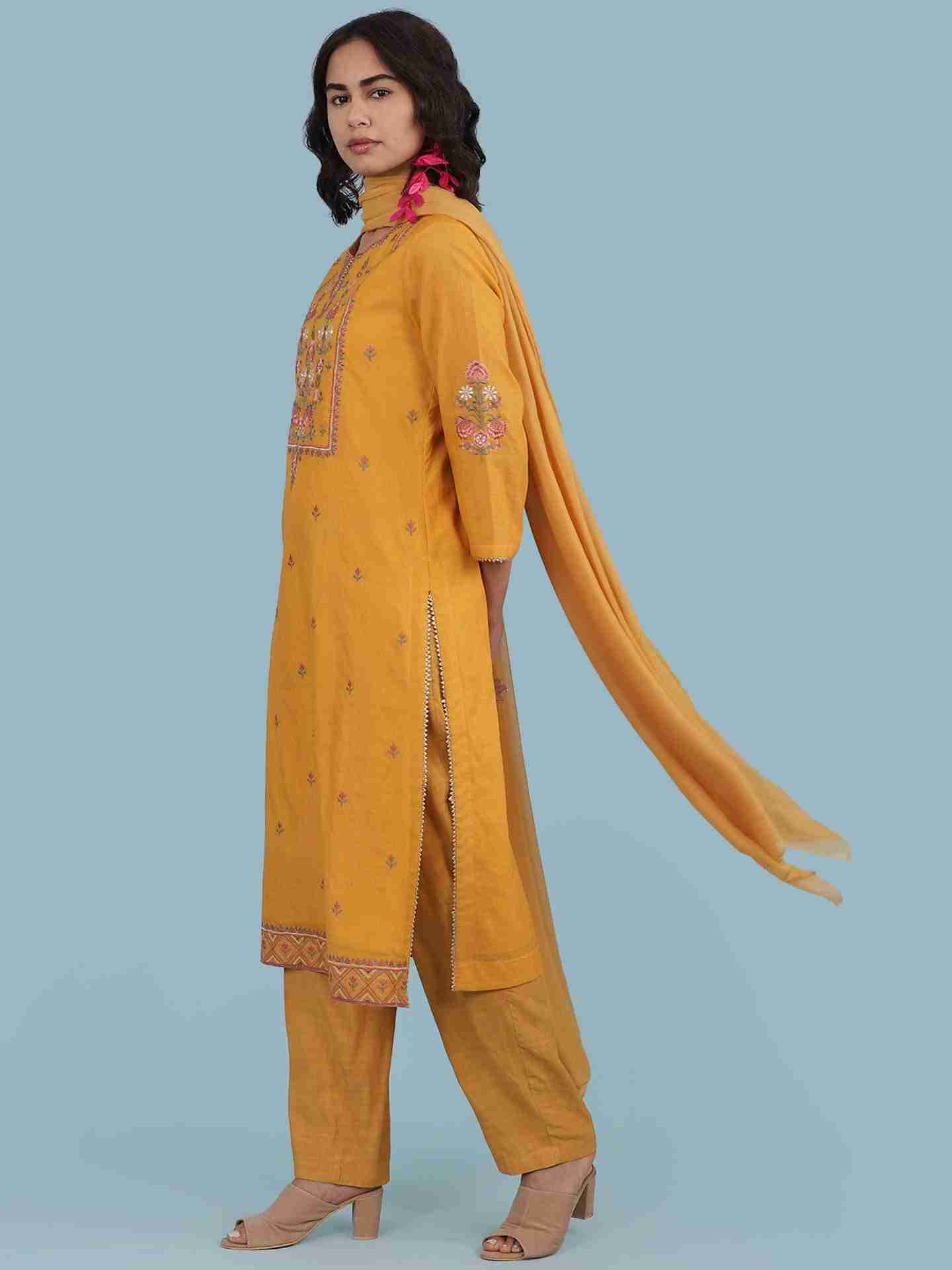 Mustard Hazel Suit Set