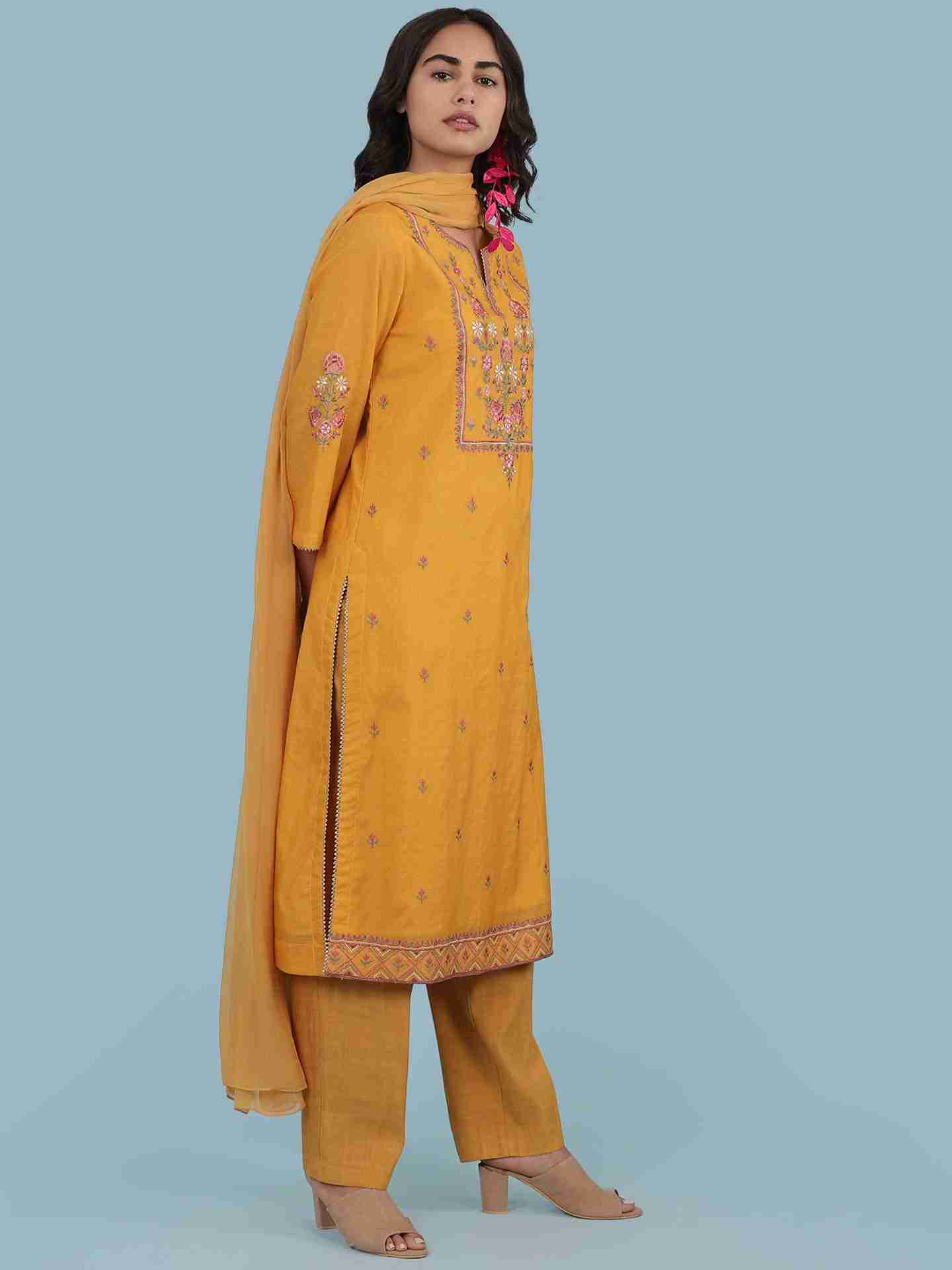 Mustard Hazel Suit Set