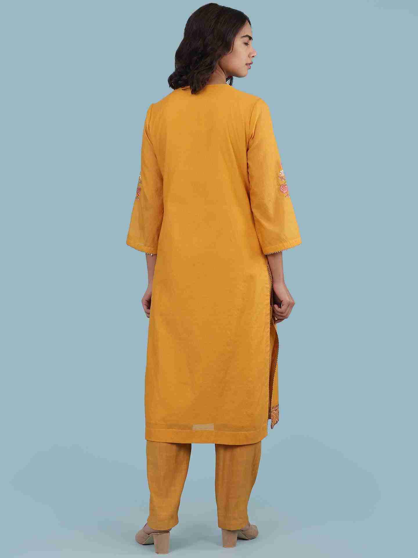 Mustard Hazel Suit Set