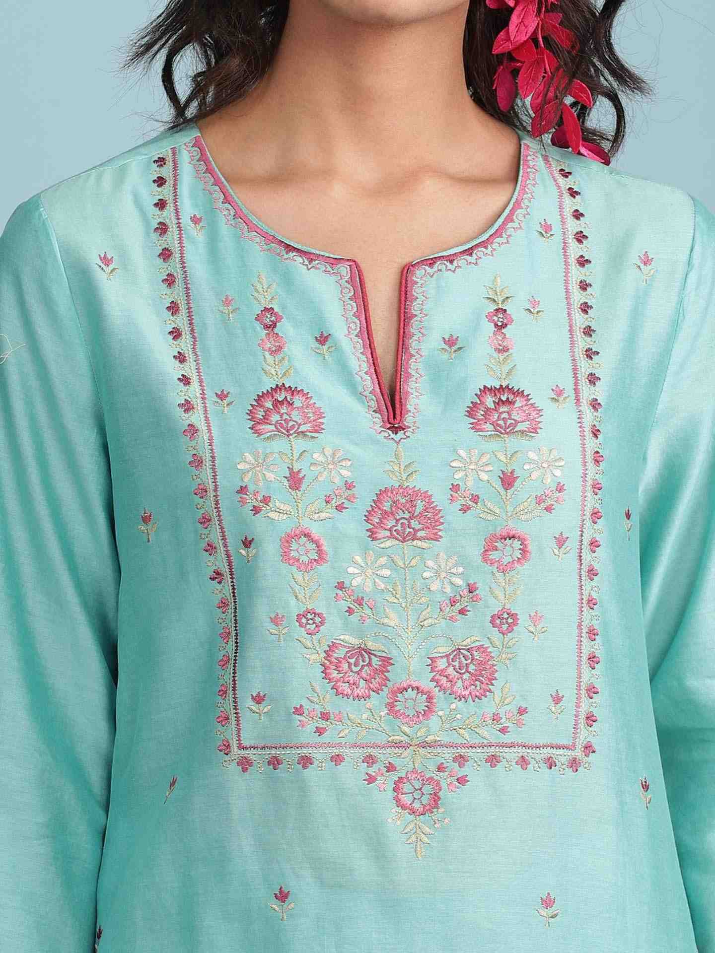 Turquoise Hazel Suit Set