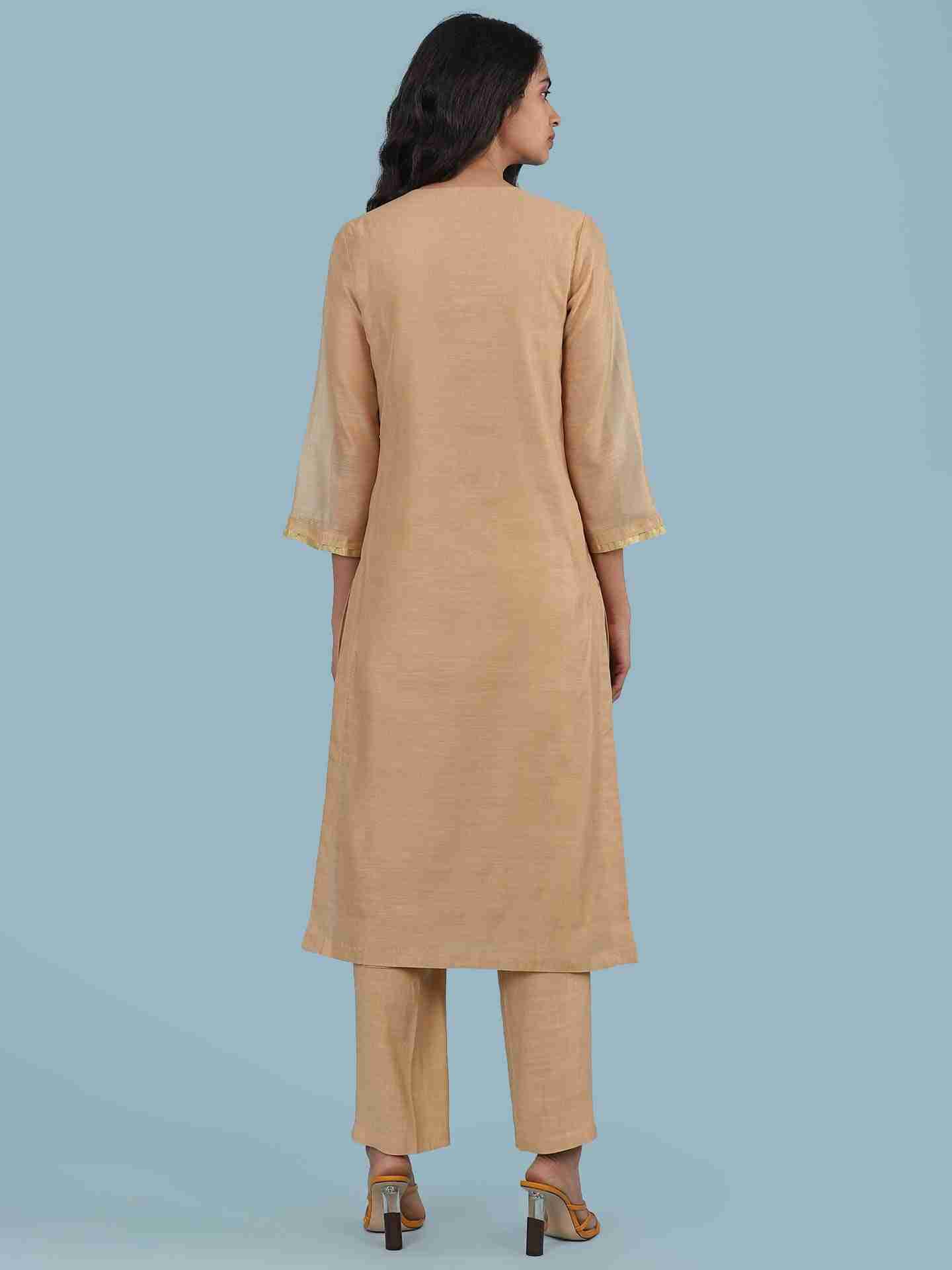 Beige Natali Suit Set