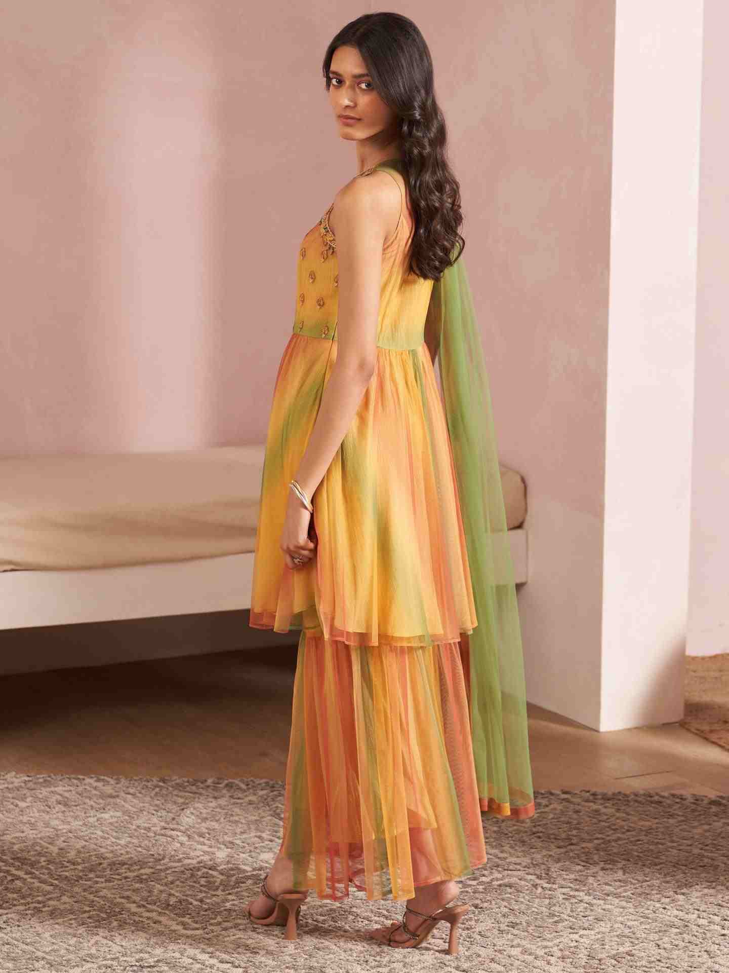 Yellow Hues Suit Set