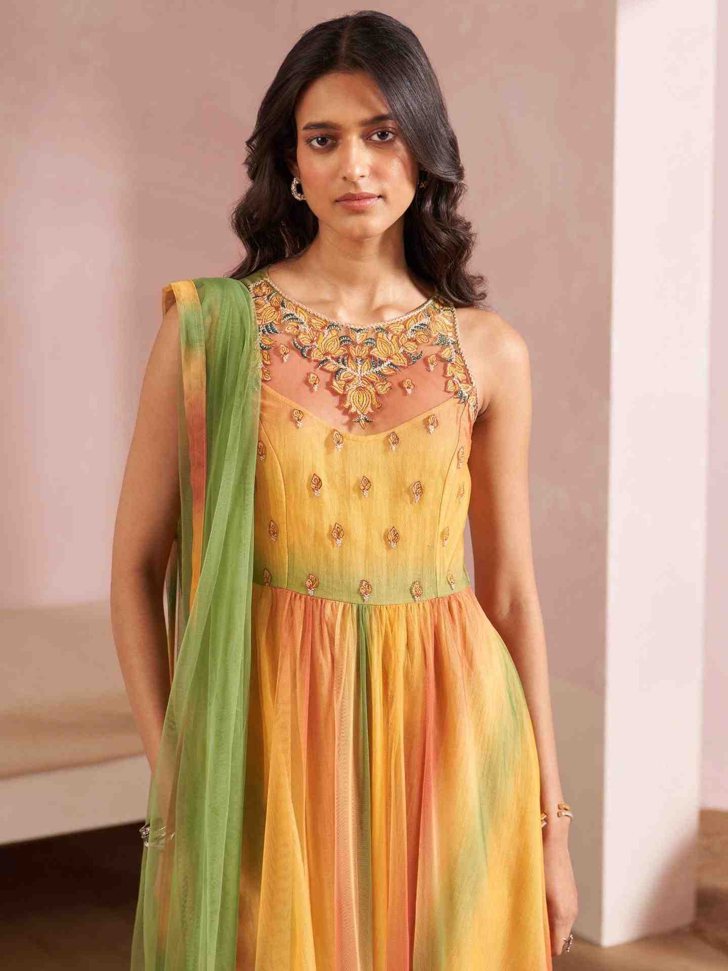 Yellow Hues Suit Set