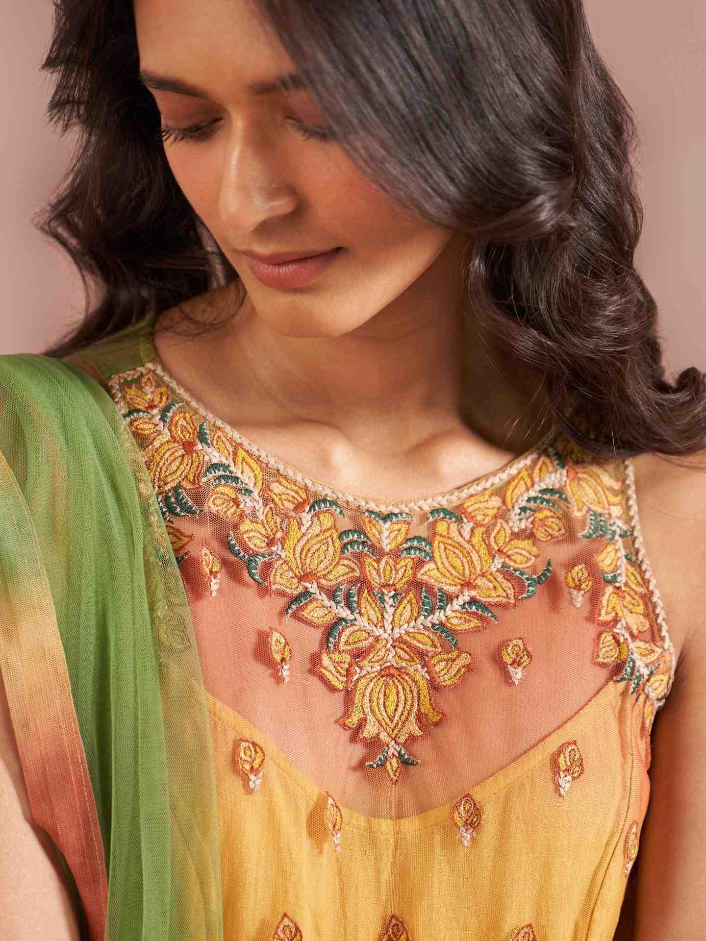 Yellow Hues Suit Set