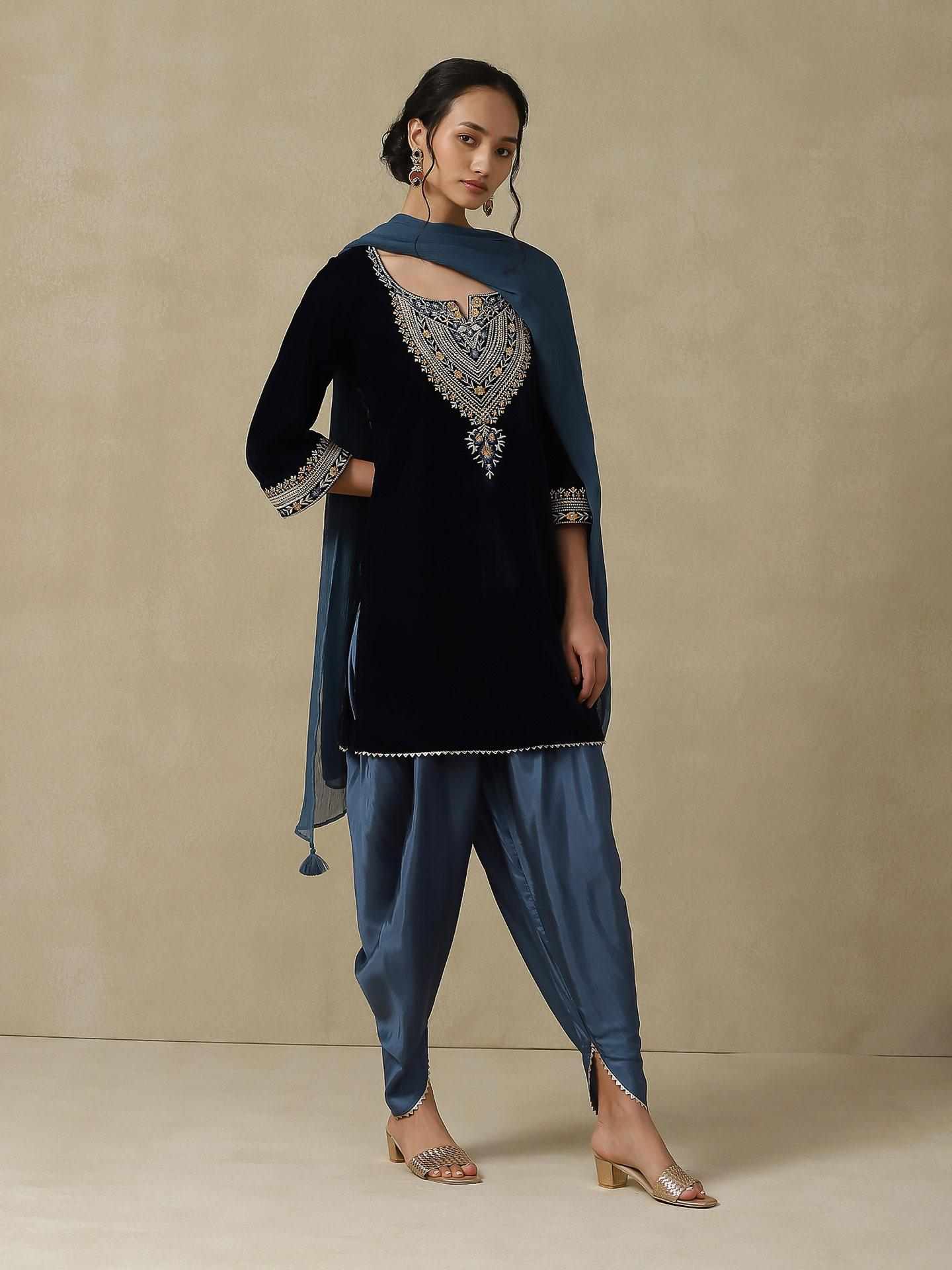 Navy Blue Azalea Suit Set