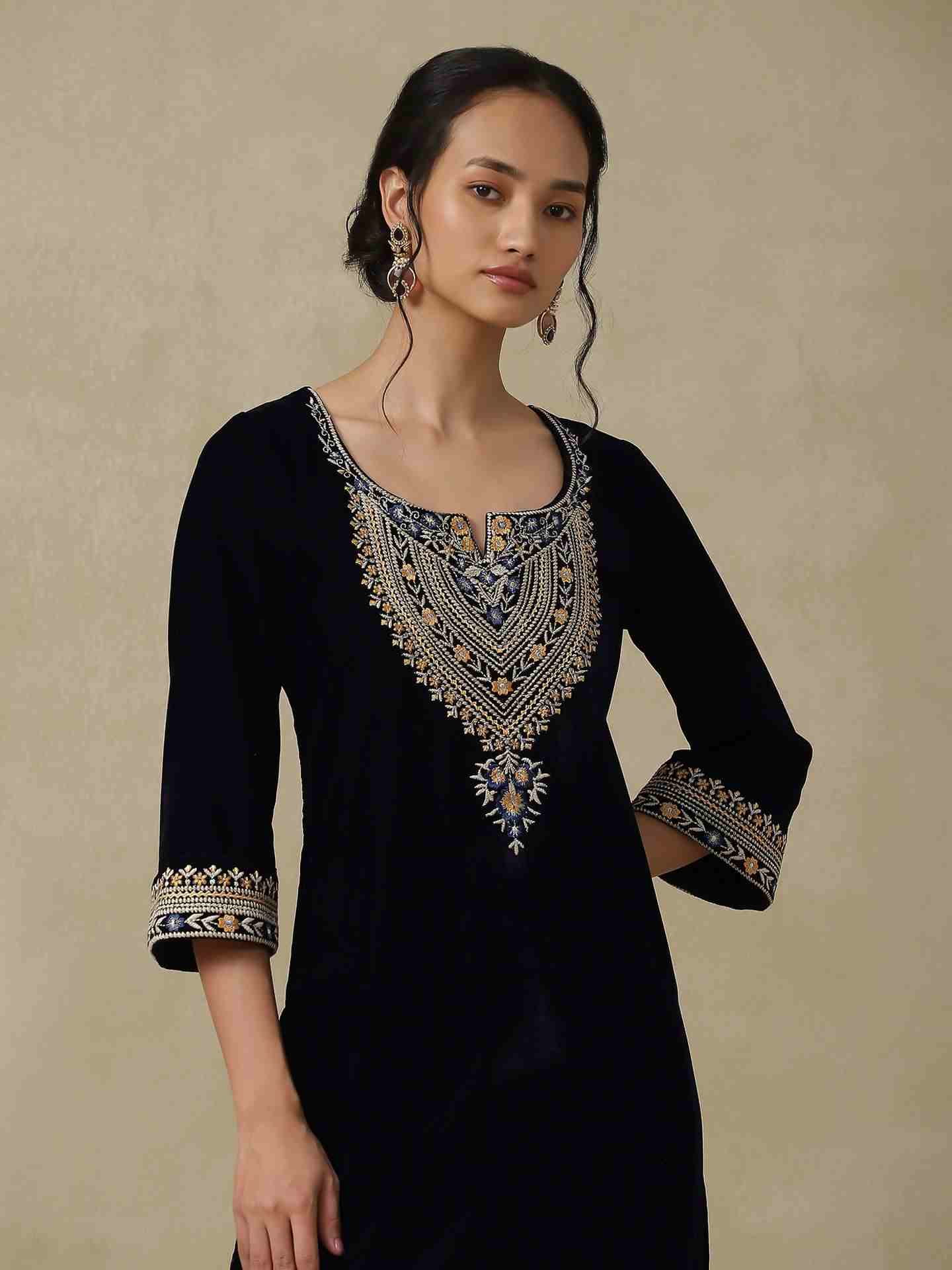 Navy Blue Azalea Suit Set