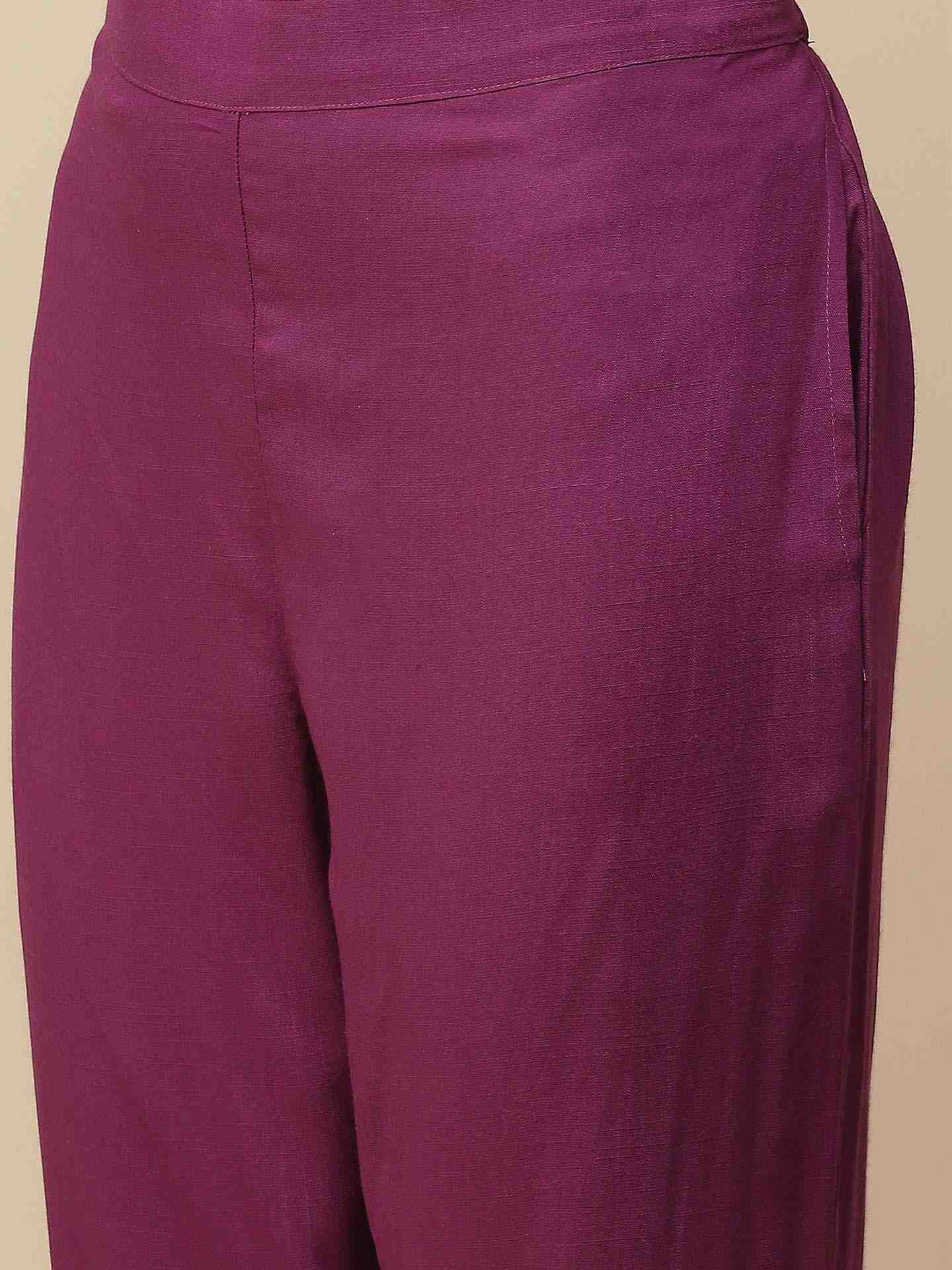 Purple Bibhot Suit Set