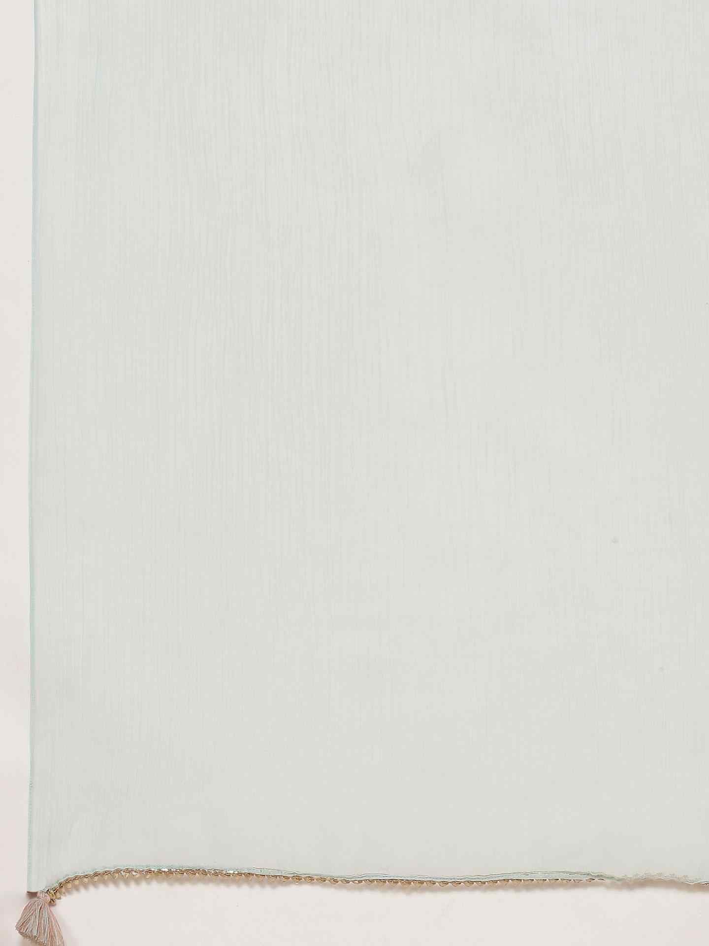 Blue Vitika Suit Set