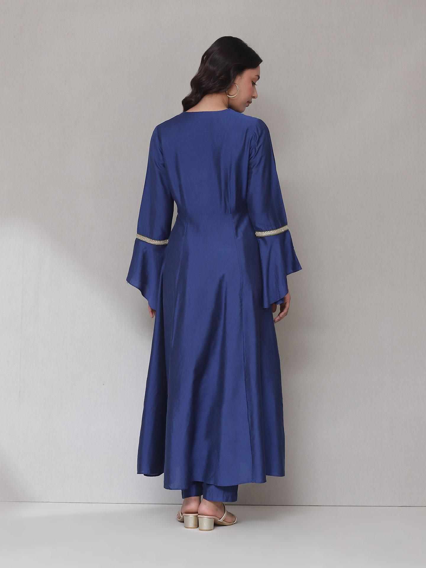 Blue Sunehra Suit Set