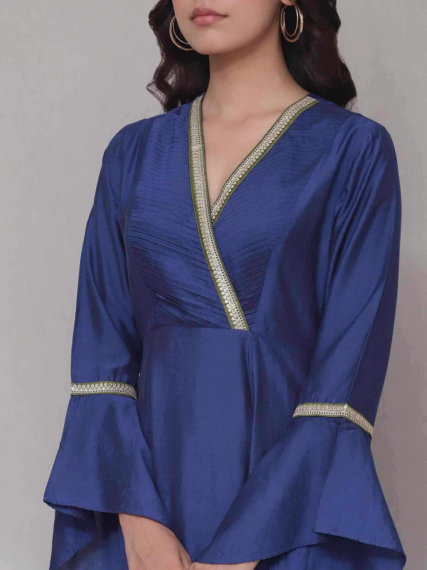 Blue Sunehra Suit Set