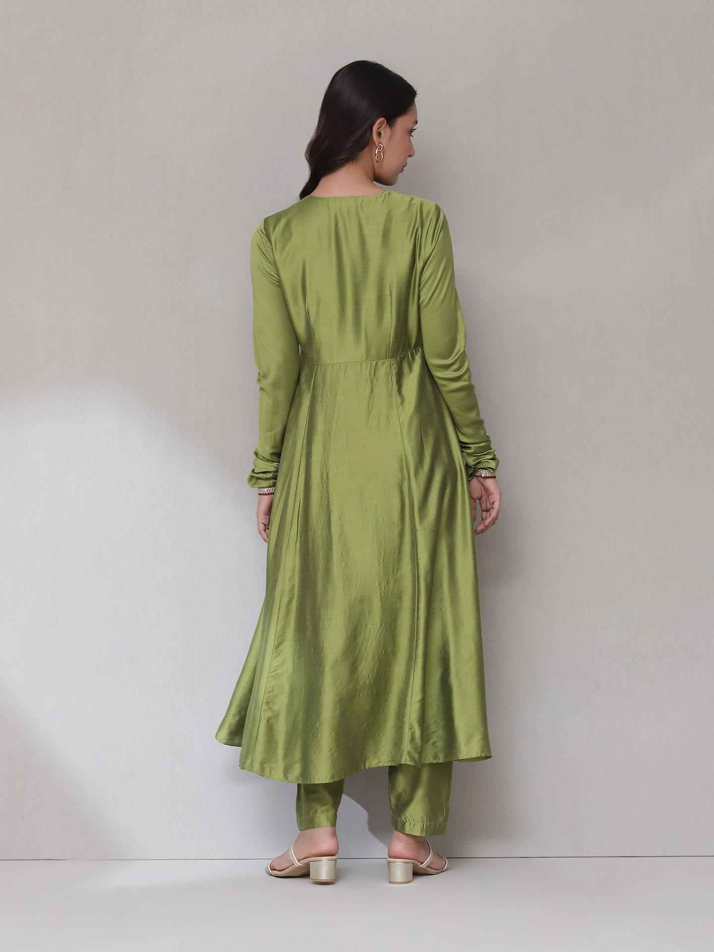 Green Sunehra Suit Set