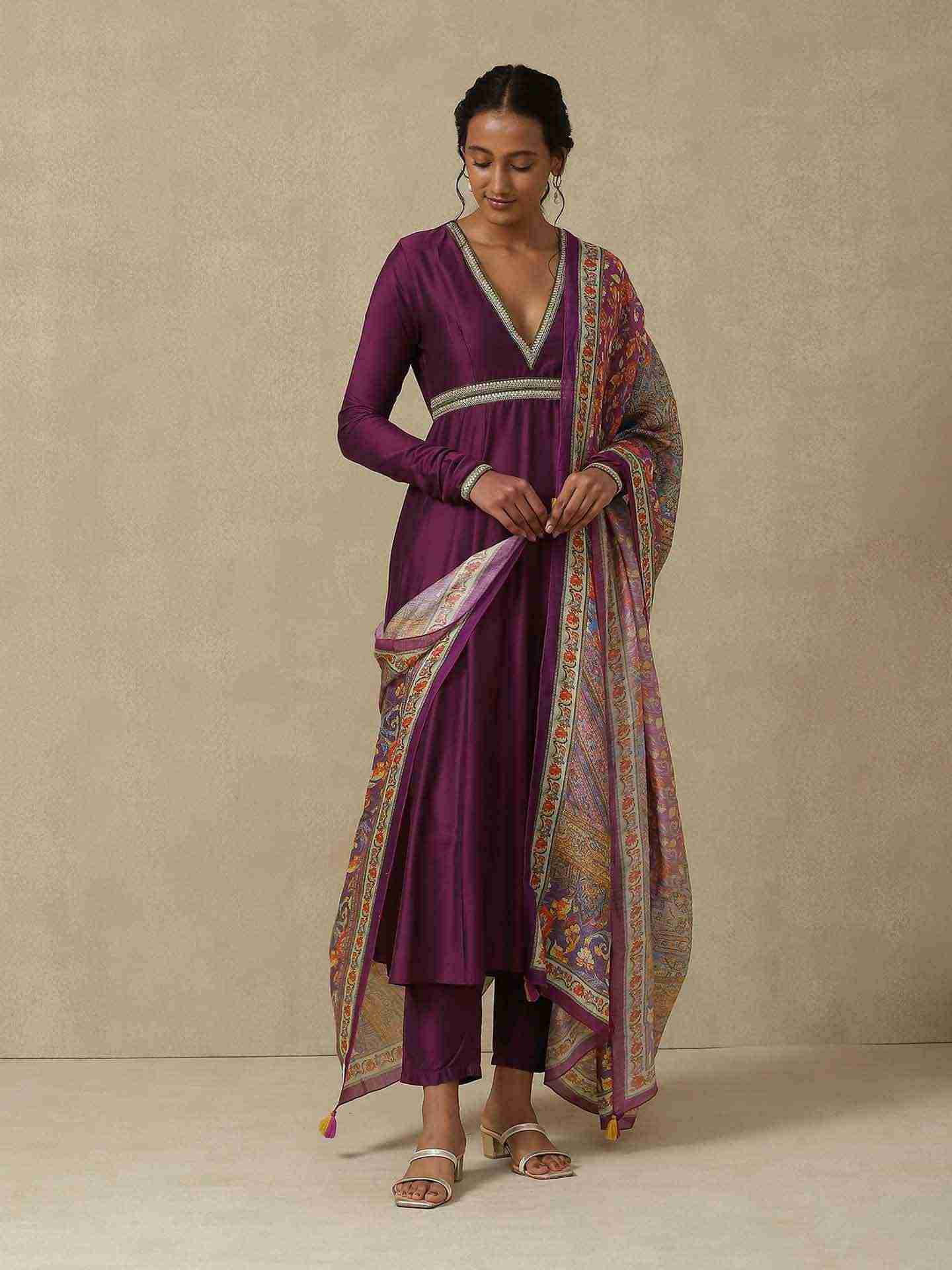 Violet Sunehra Suit Set
