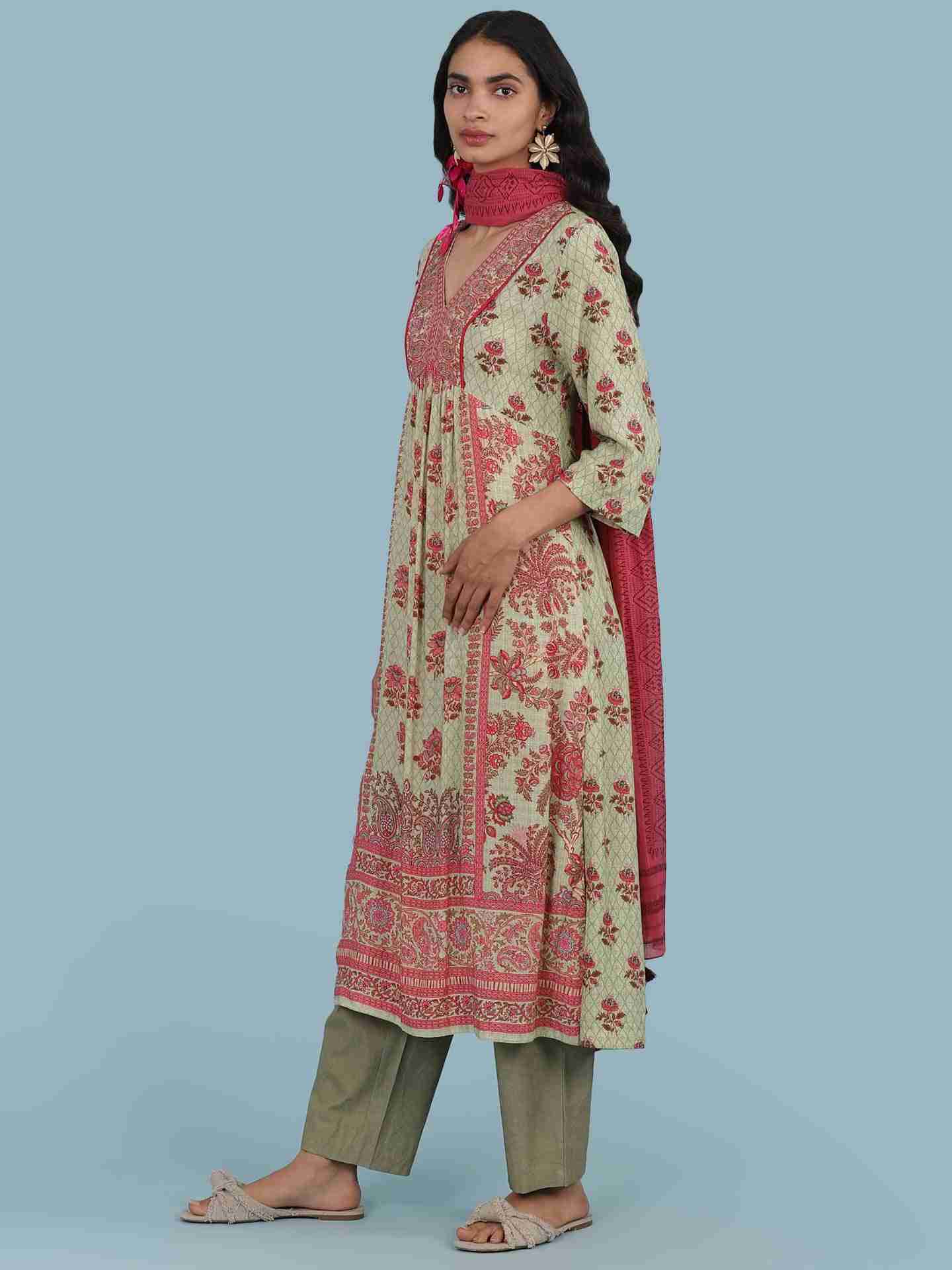 Green Ivana Suit Set