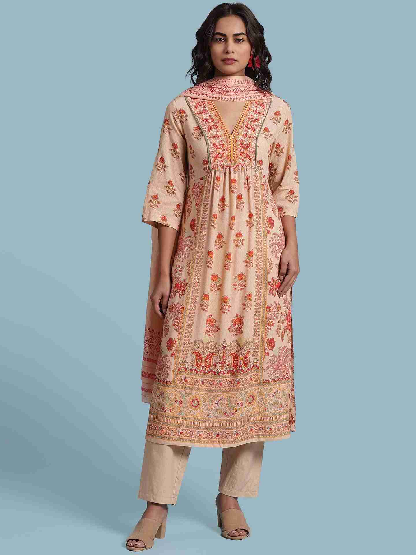 Peach Ivana Suit Set