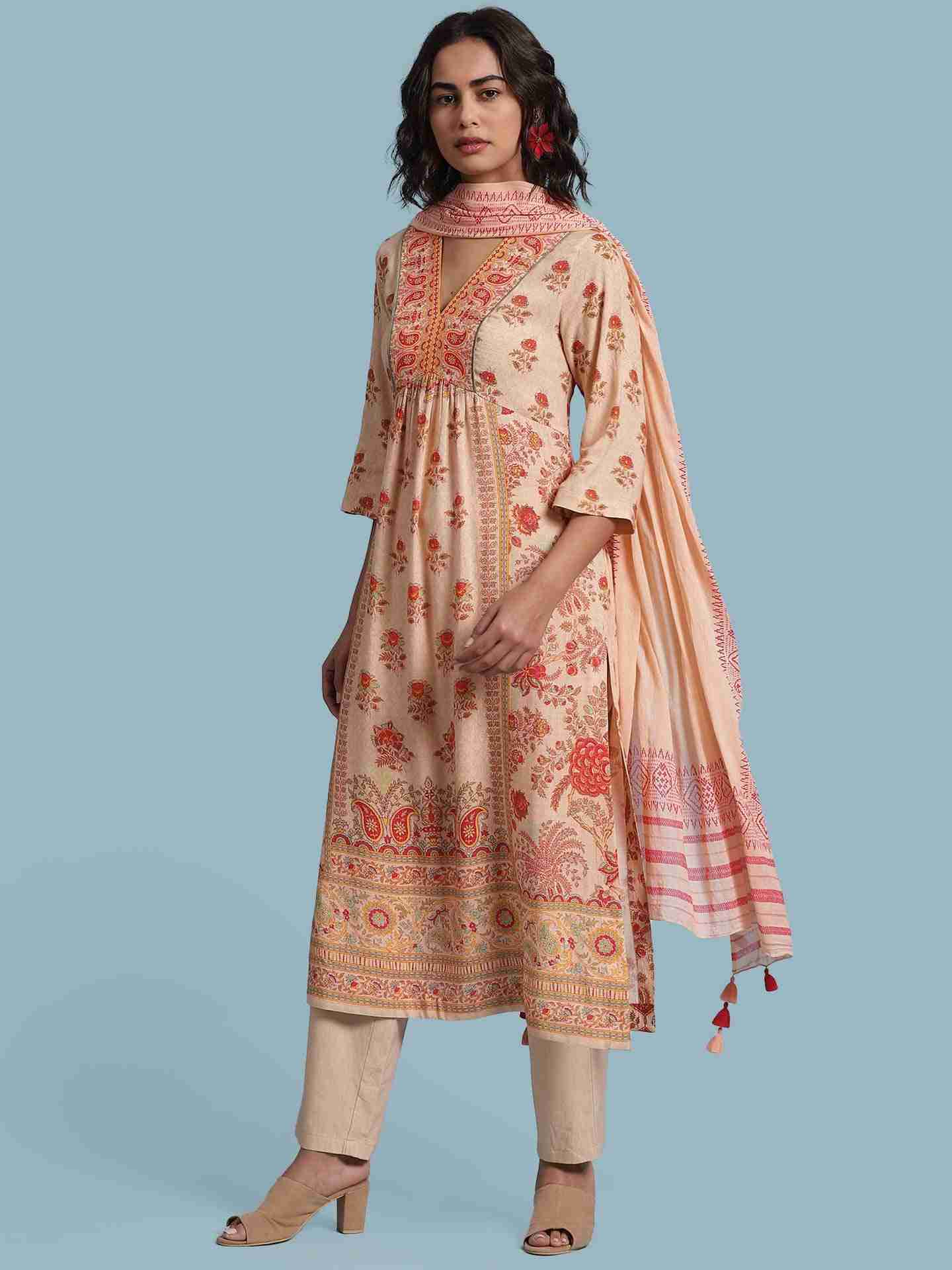 Peach Ivana Suit Set