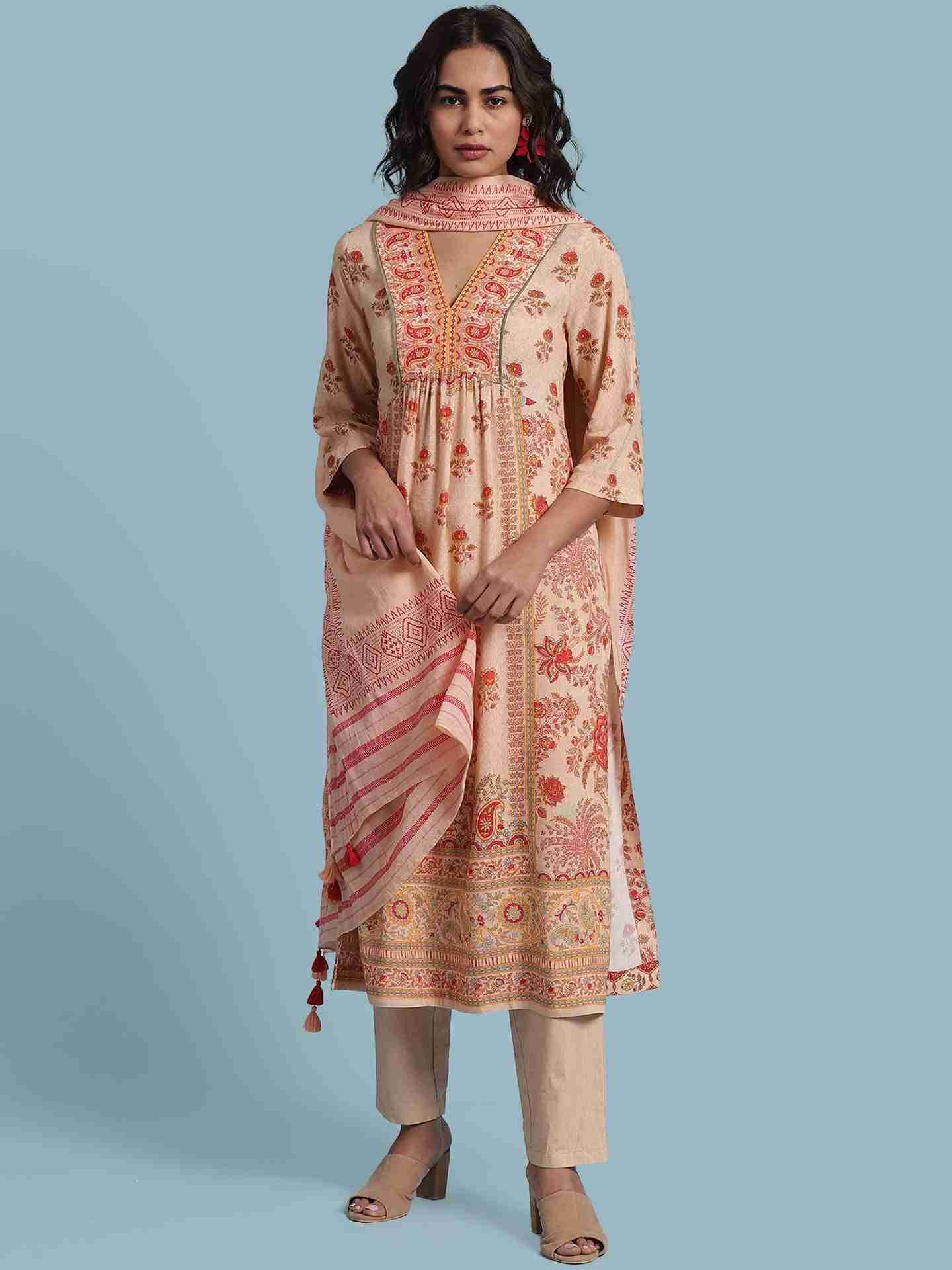 Peach Ivana Suit Set