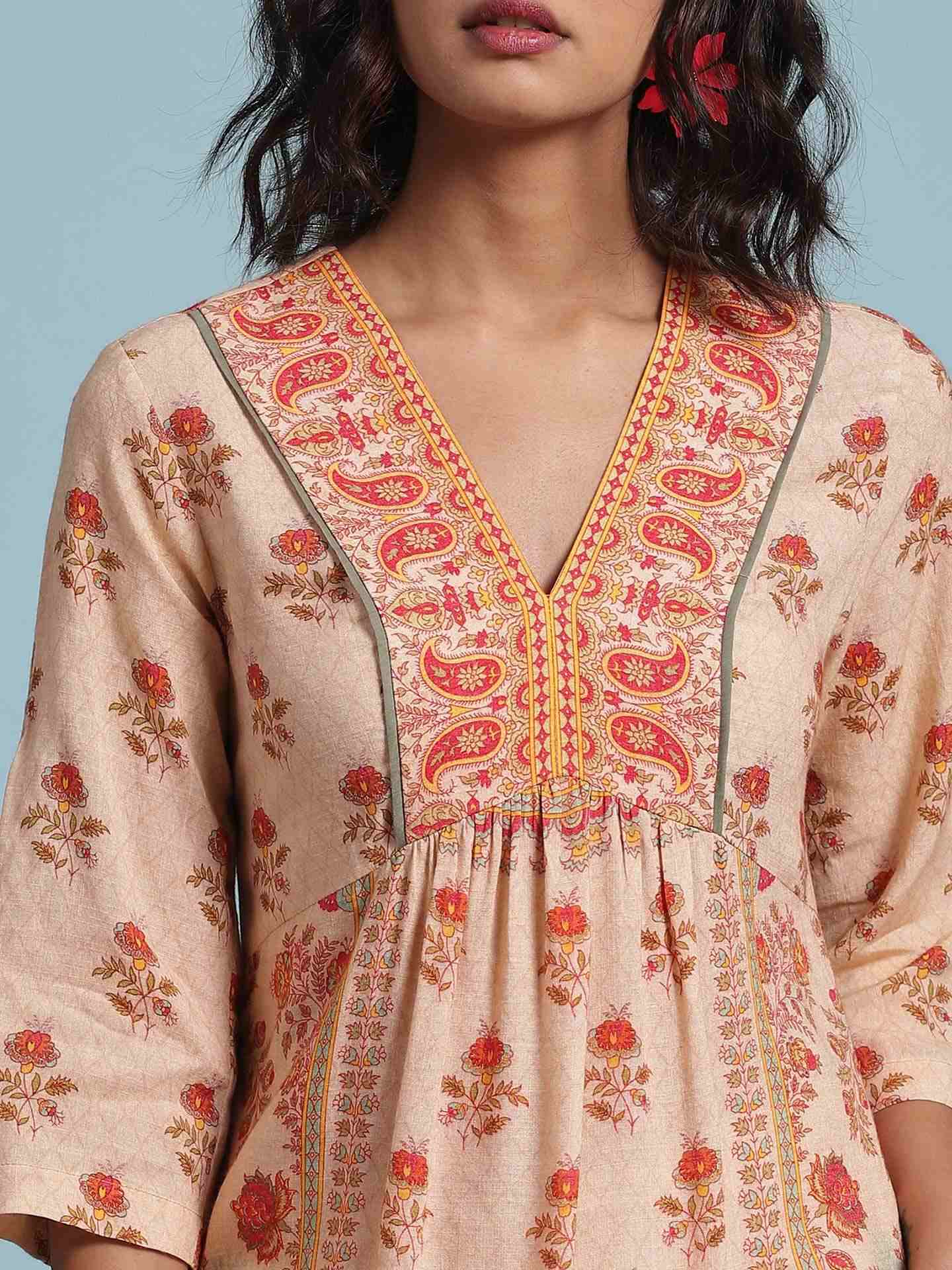 Peach Ivana Suit Set