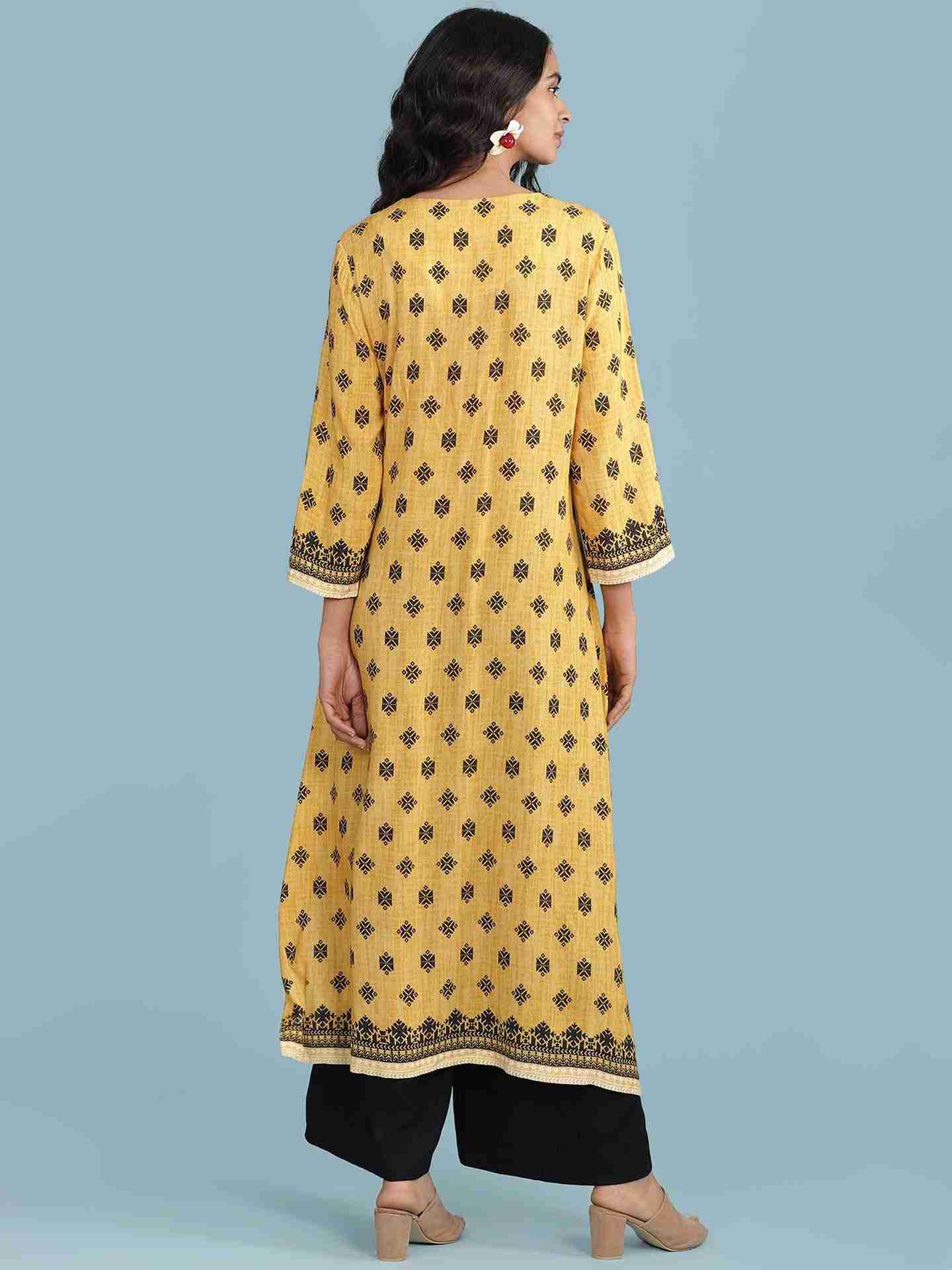 Yellow Soriee Suit Set