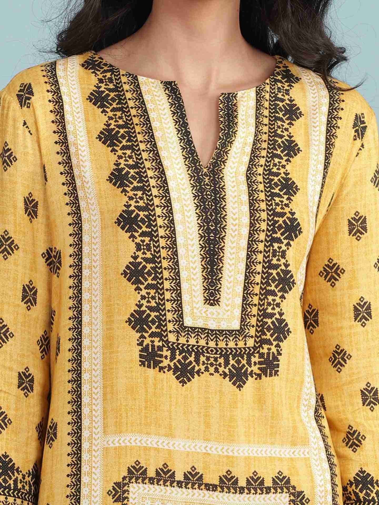 Yellow Soriee Suit Set