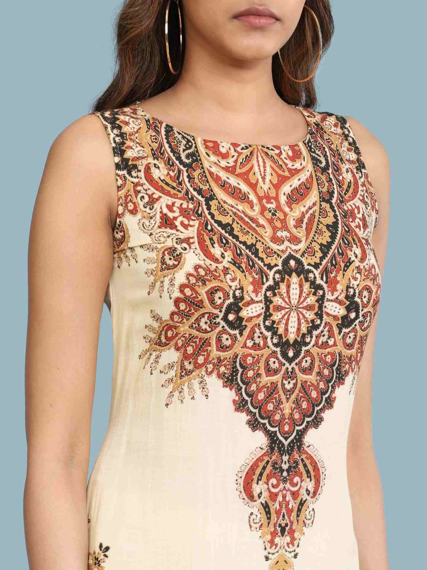 Ecru Ananya Suit Set