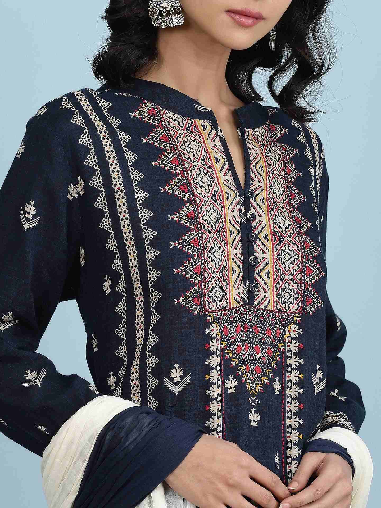 Blue Gitali Suit Set