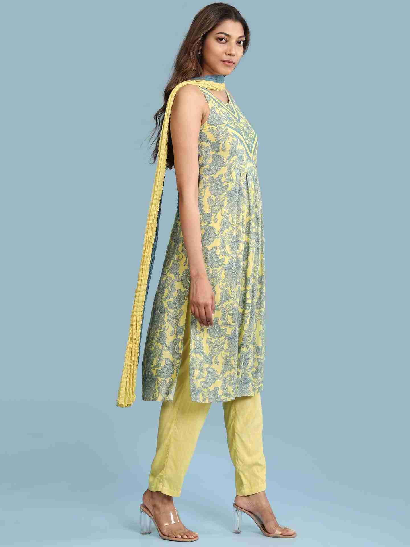 Yellow Maya Suit Set