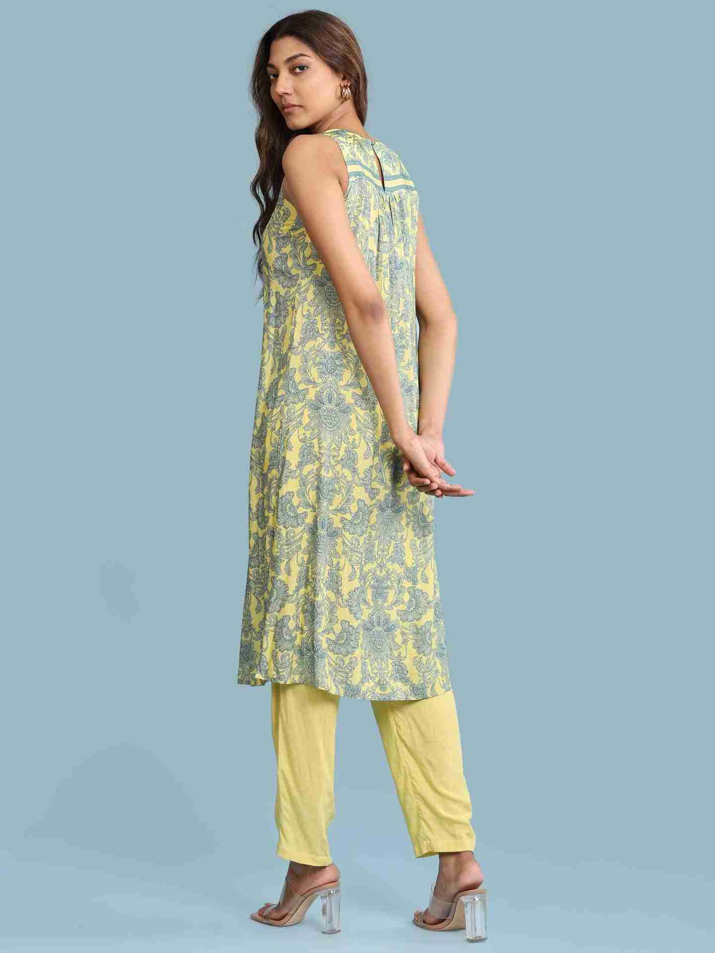 Yellow Maya Suit Set