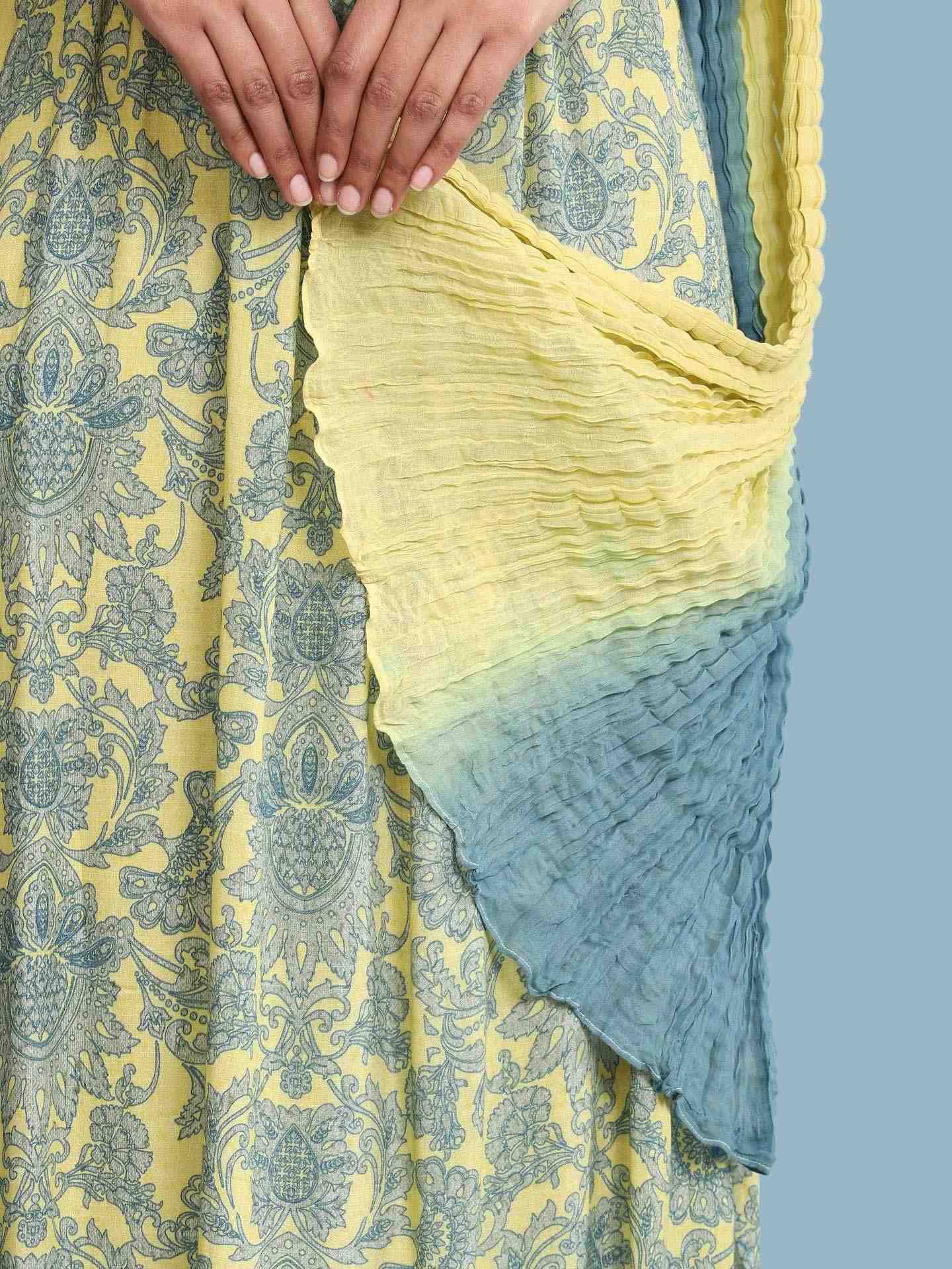Yellow Maya Suit Set