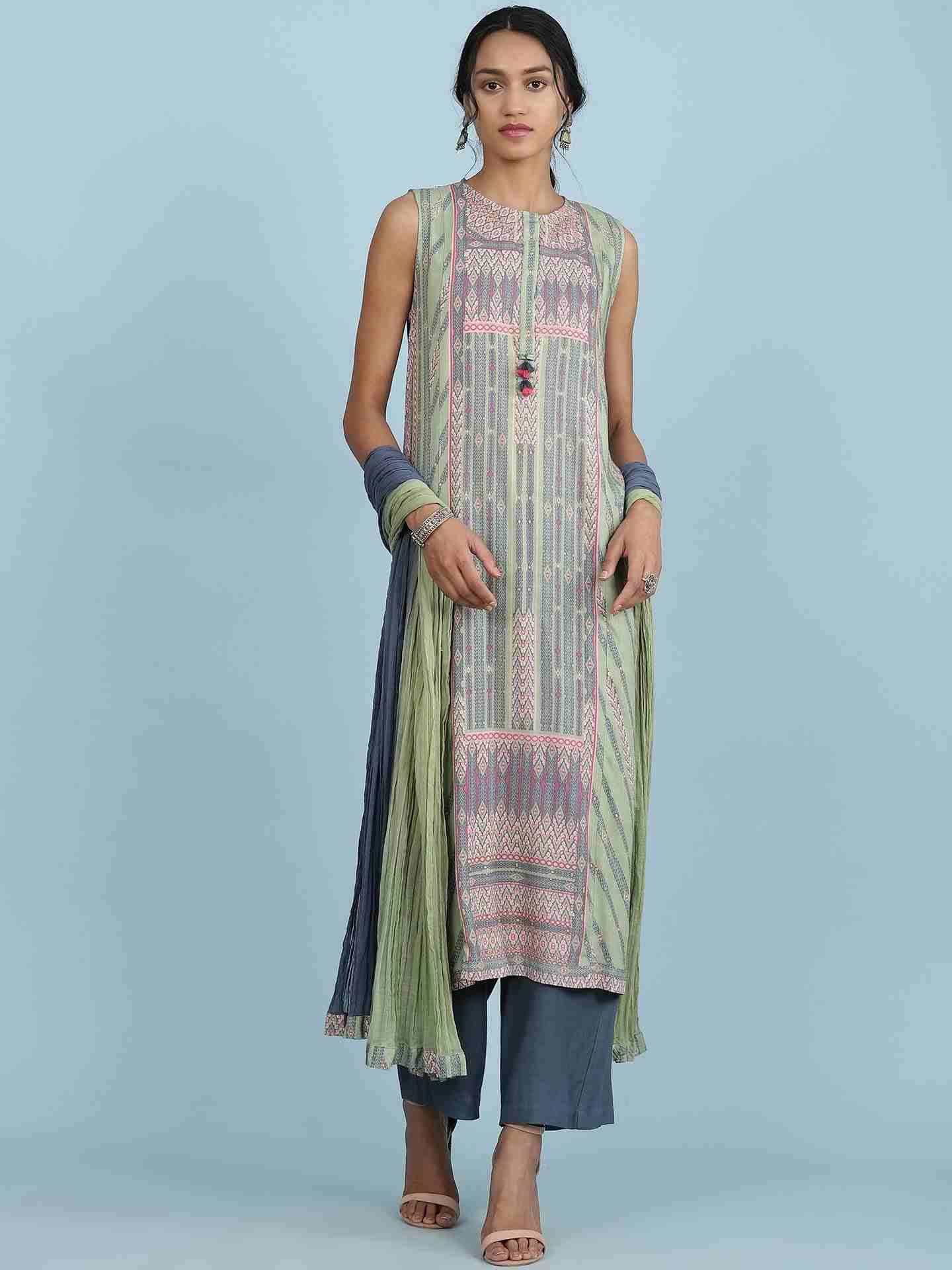 Green Kallos Suit Set