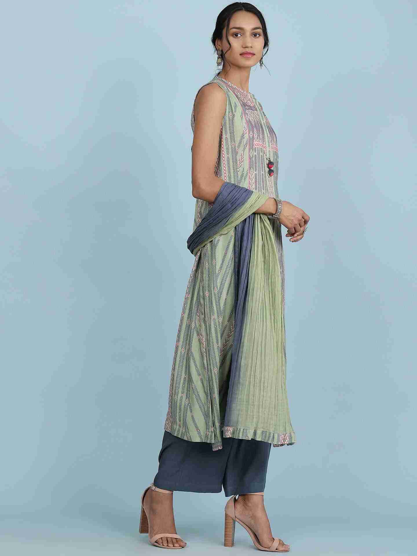 Green Kallos Suit Set