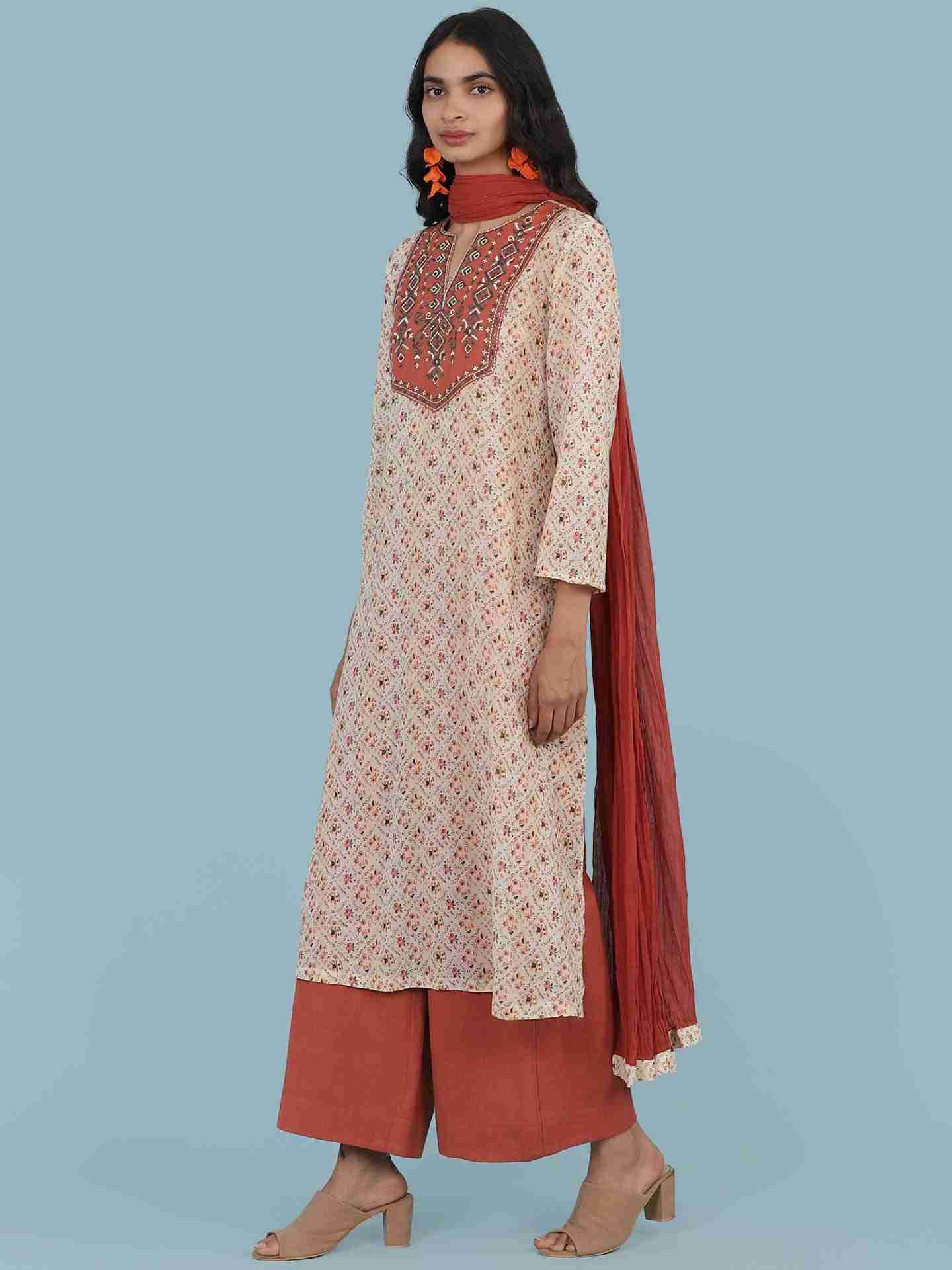 Ecru Waterlily Suit Set