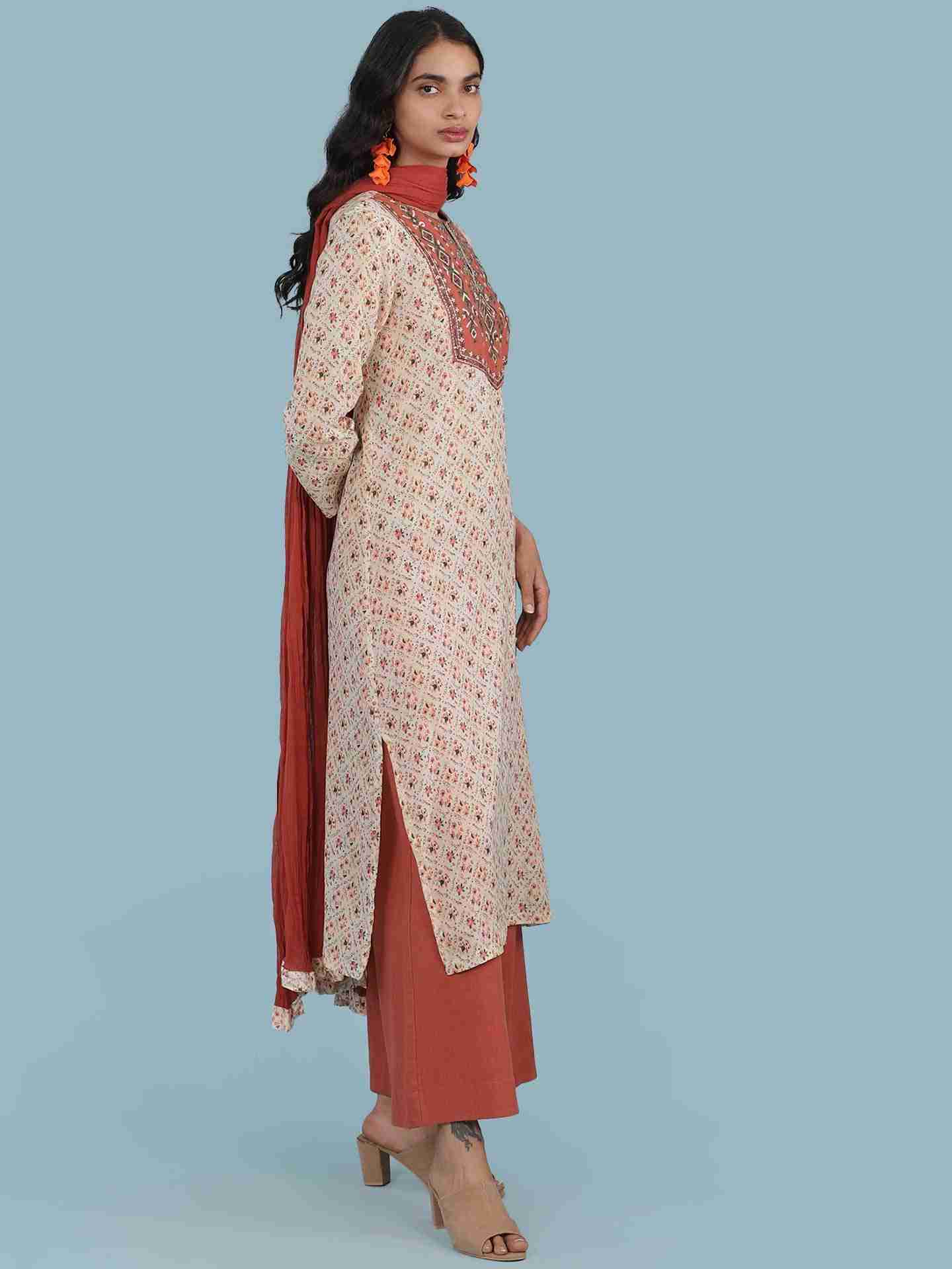 Ecru Waterlily Suit Set
