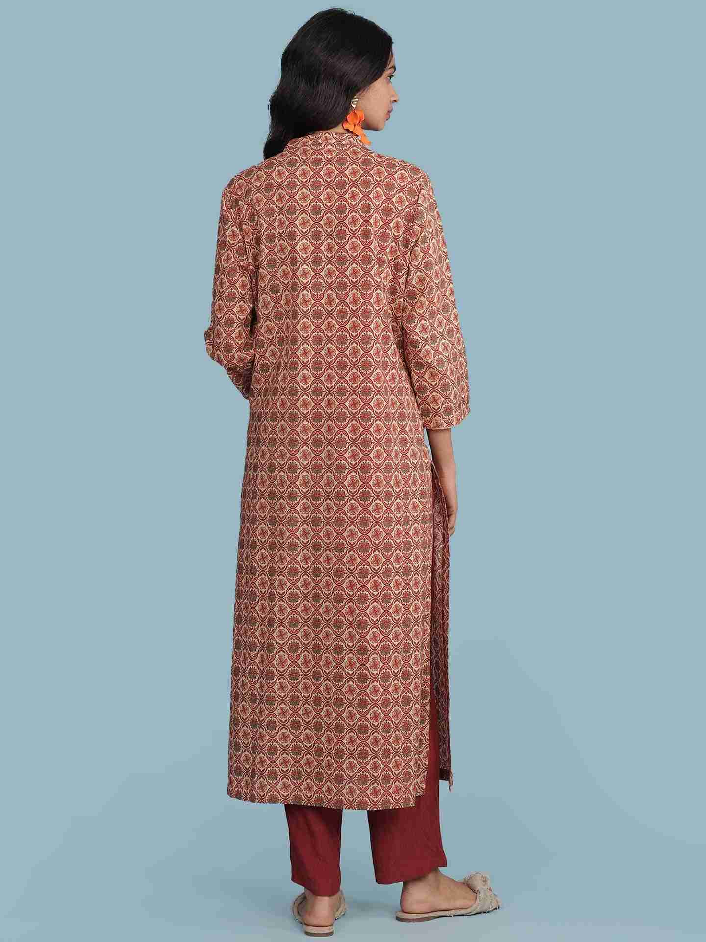 Rust Veerya Suit Set