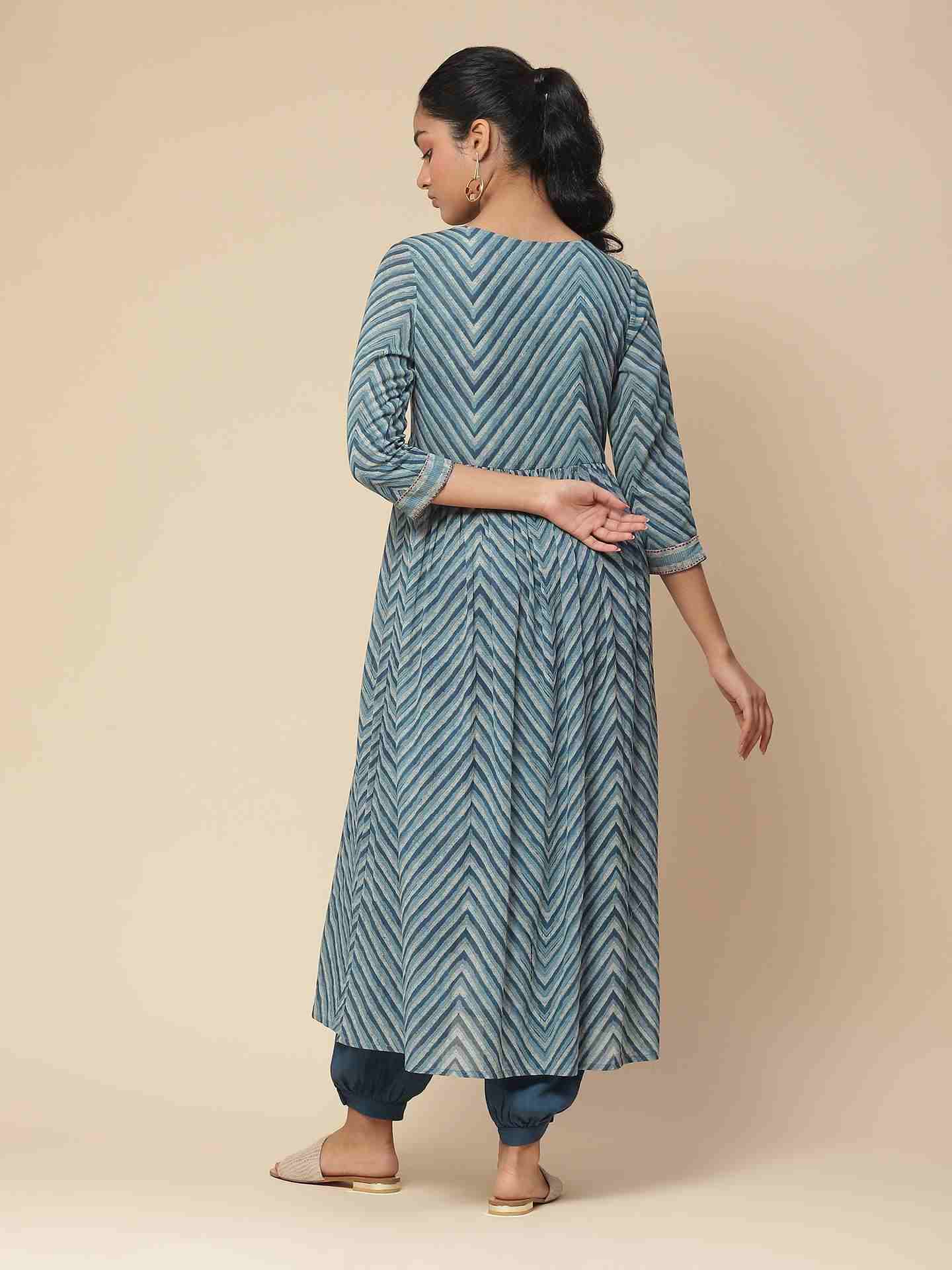 Blue Ramani Suit Set
