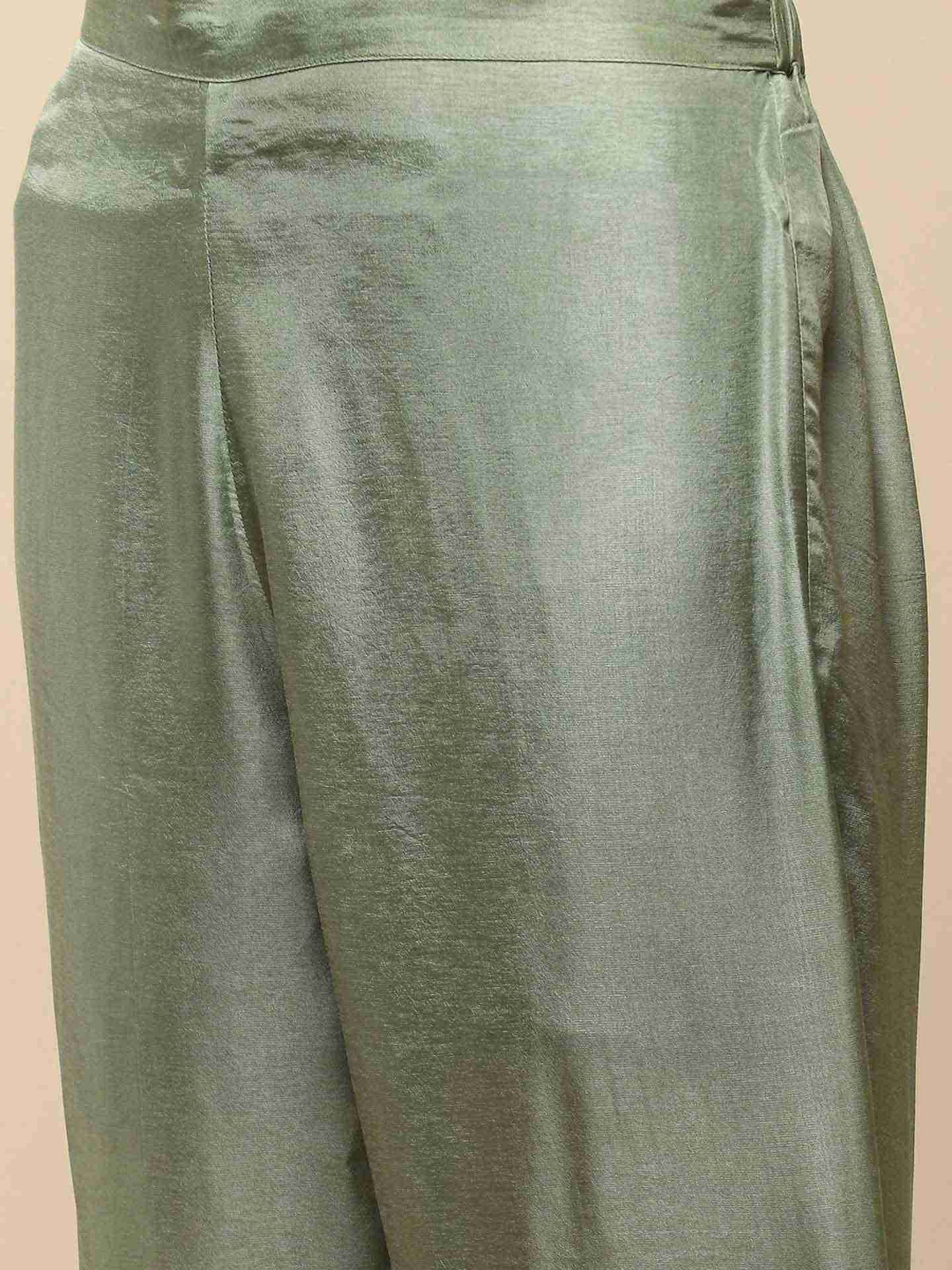 Green Rushaan Suit Set