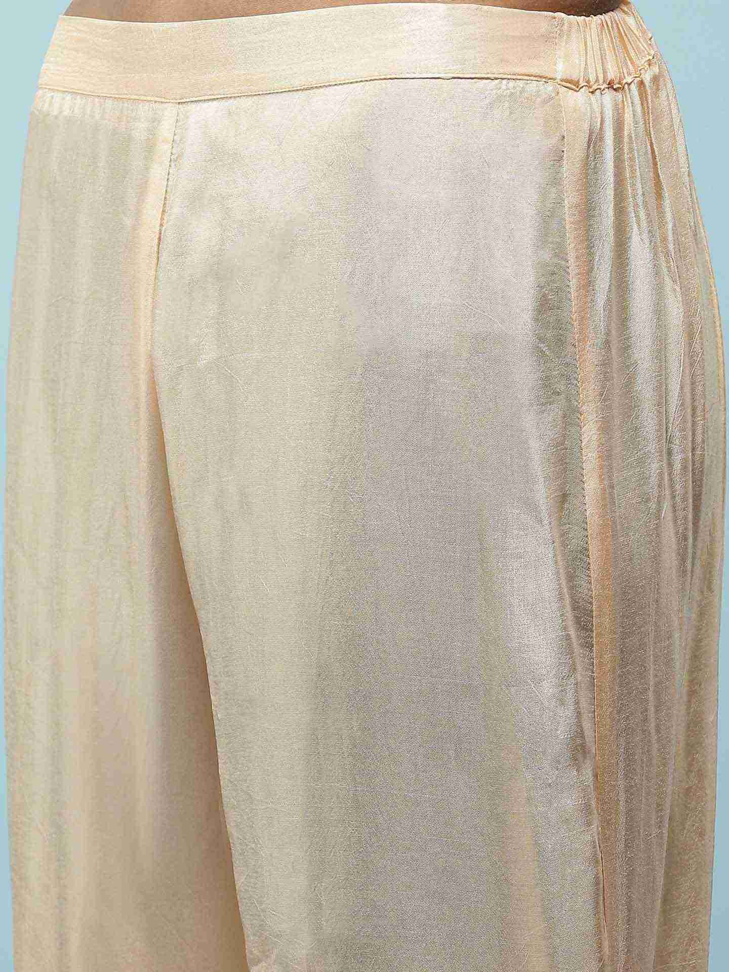 Peach Rushaan Suit Set