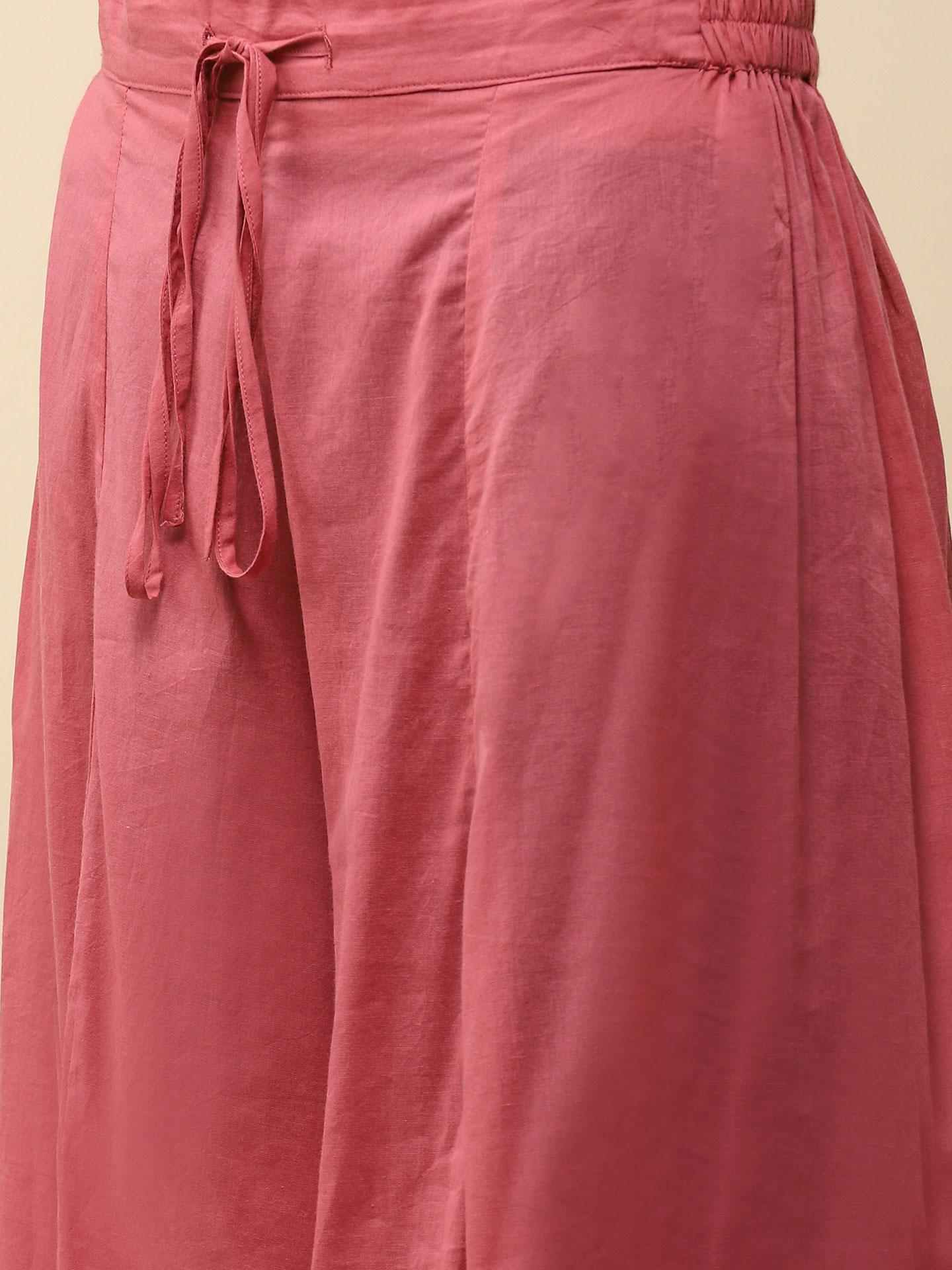 Dusky Pink Namah Sharara Suit