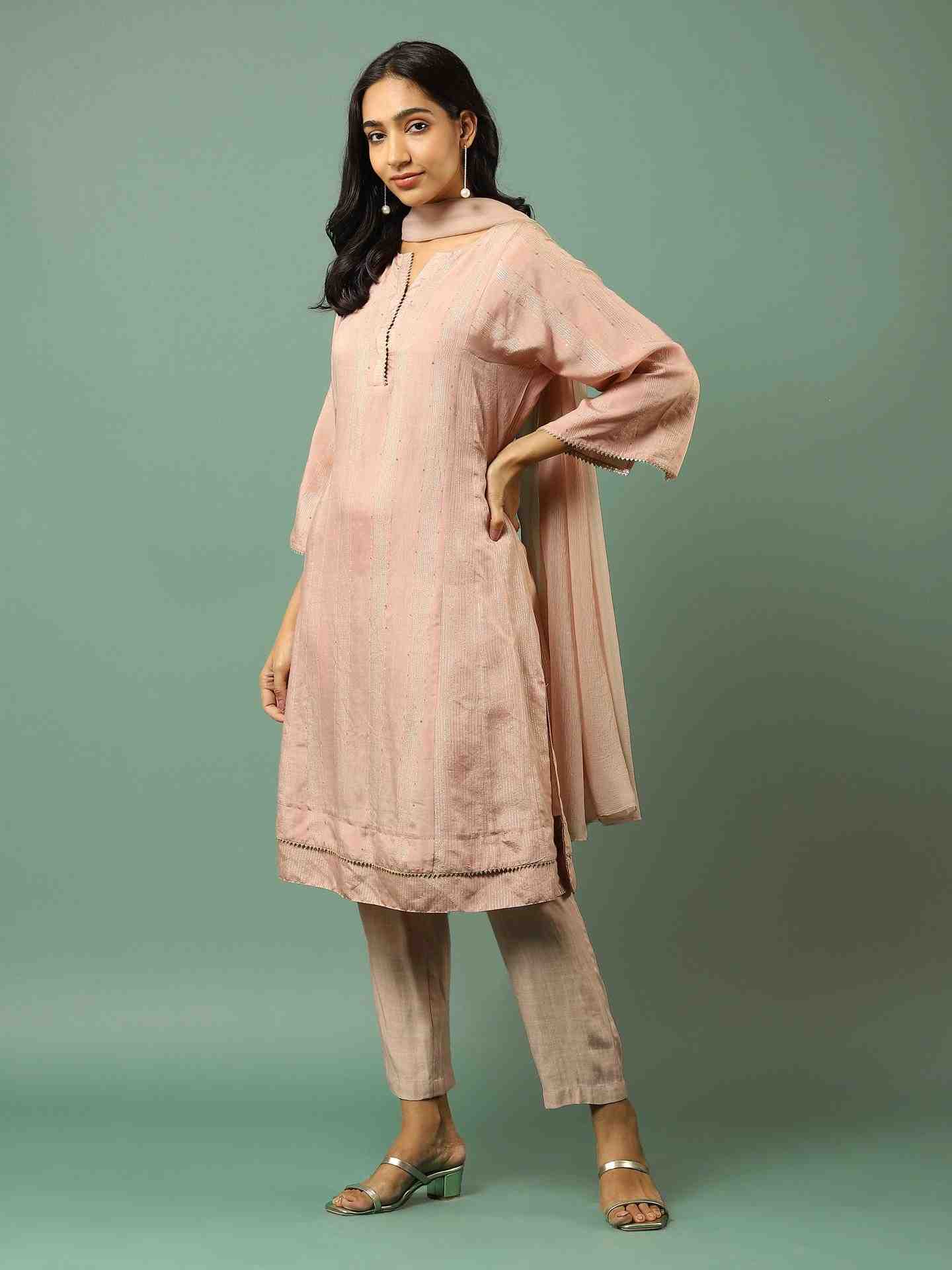 Pink Salomi Suit Set