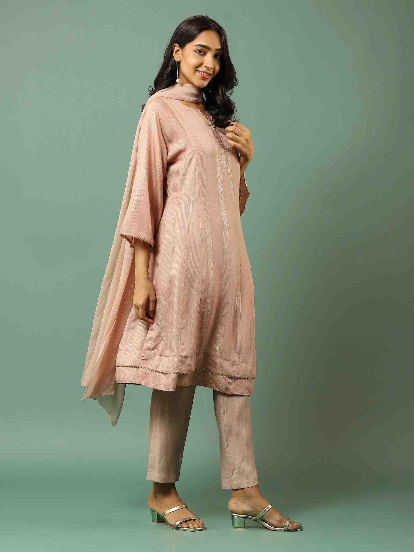 Pink Salomi Suit Set